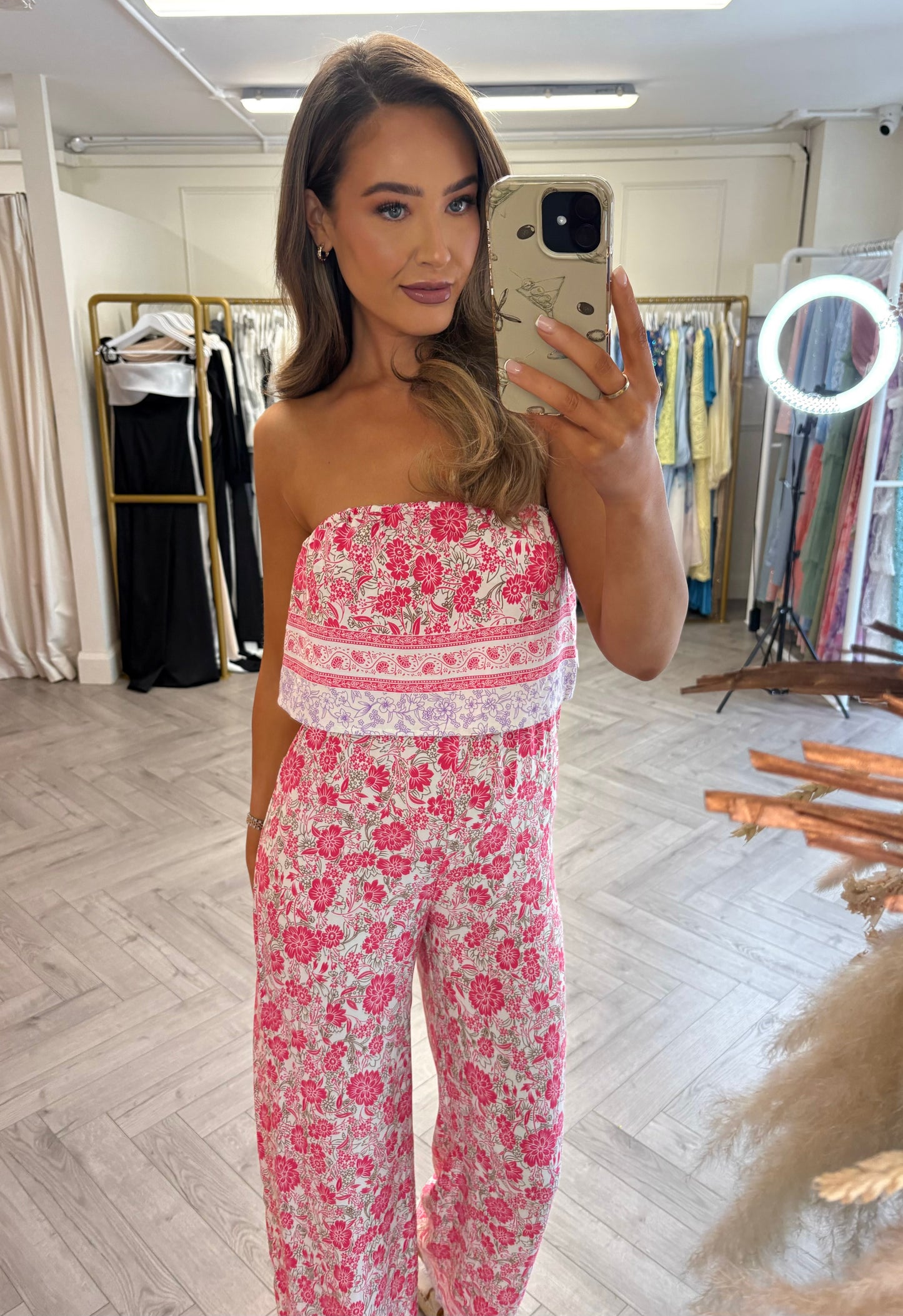 Bloom Jumpsuit Pink