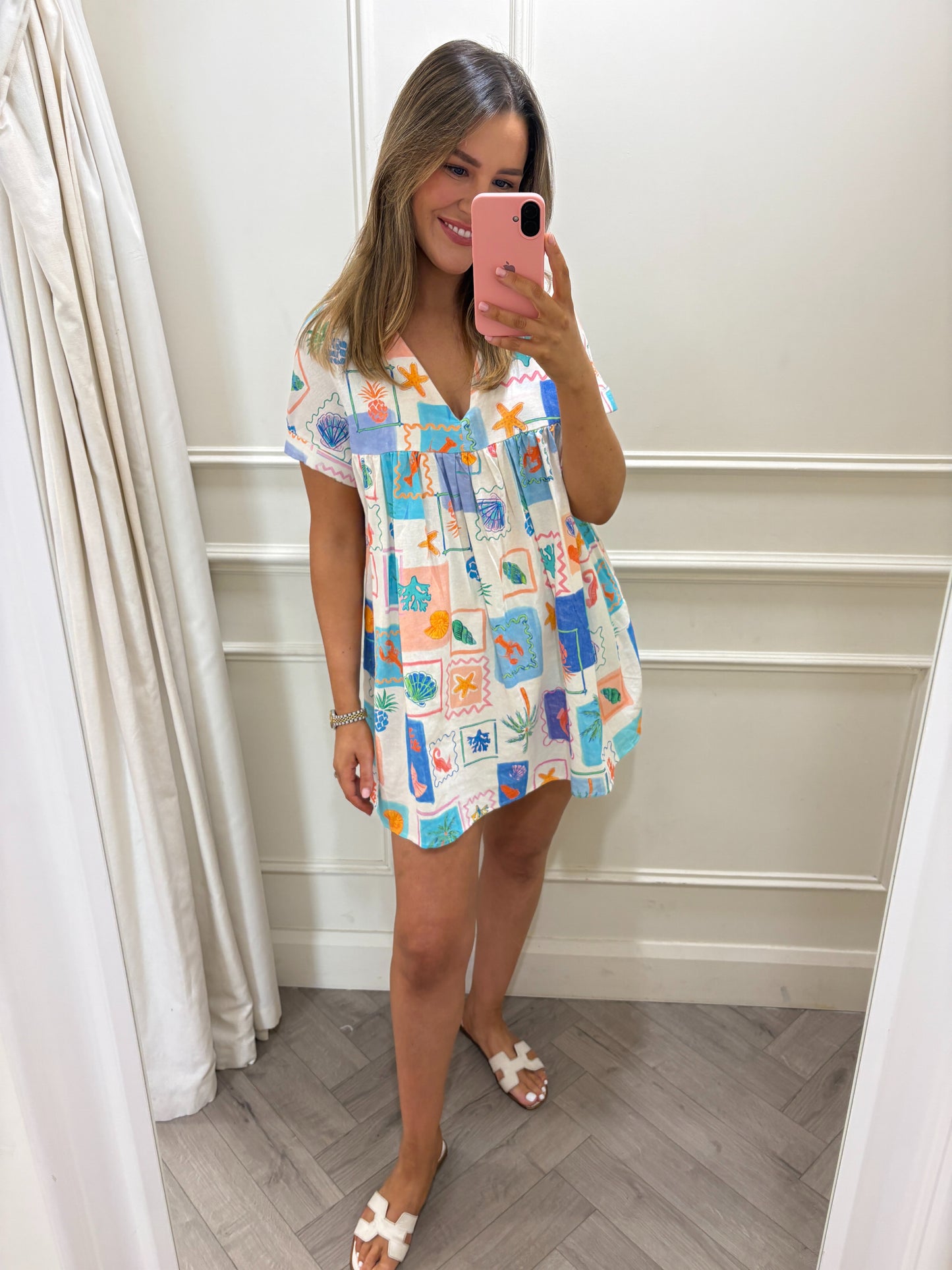 Shelly Playsuit Blue