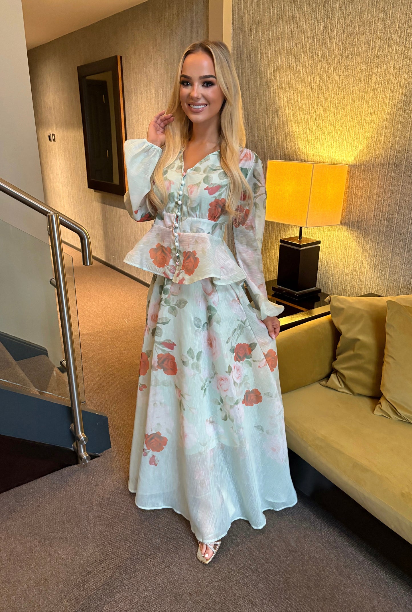 Freya Two Piece Sage Green