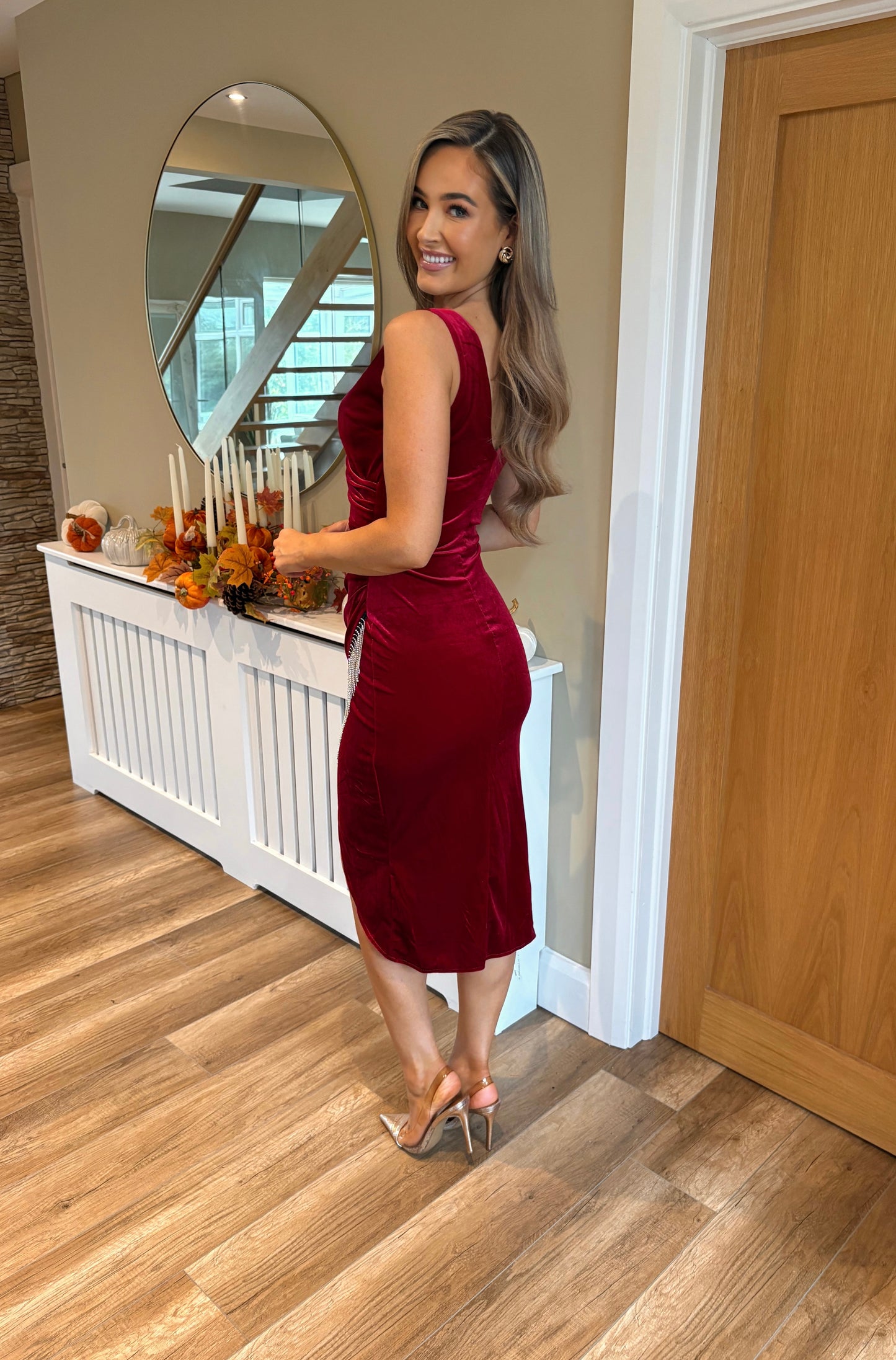 Tilly Dress Red