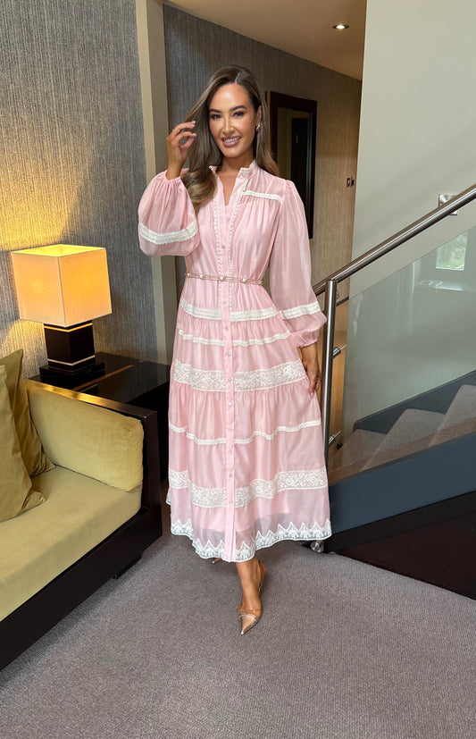 Phoebe Dress Pink