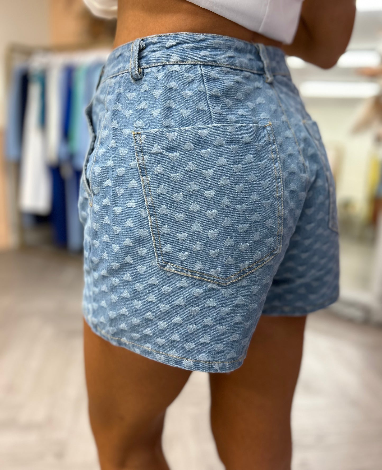 Nylah Denim Skort