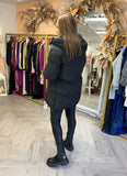 Kate Mid Length Puffer Jacket Black