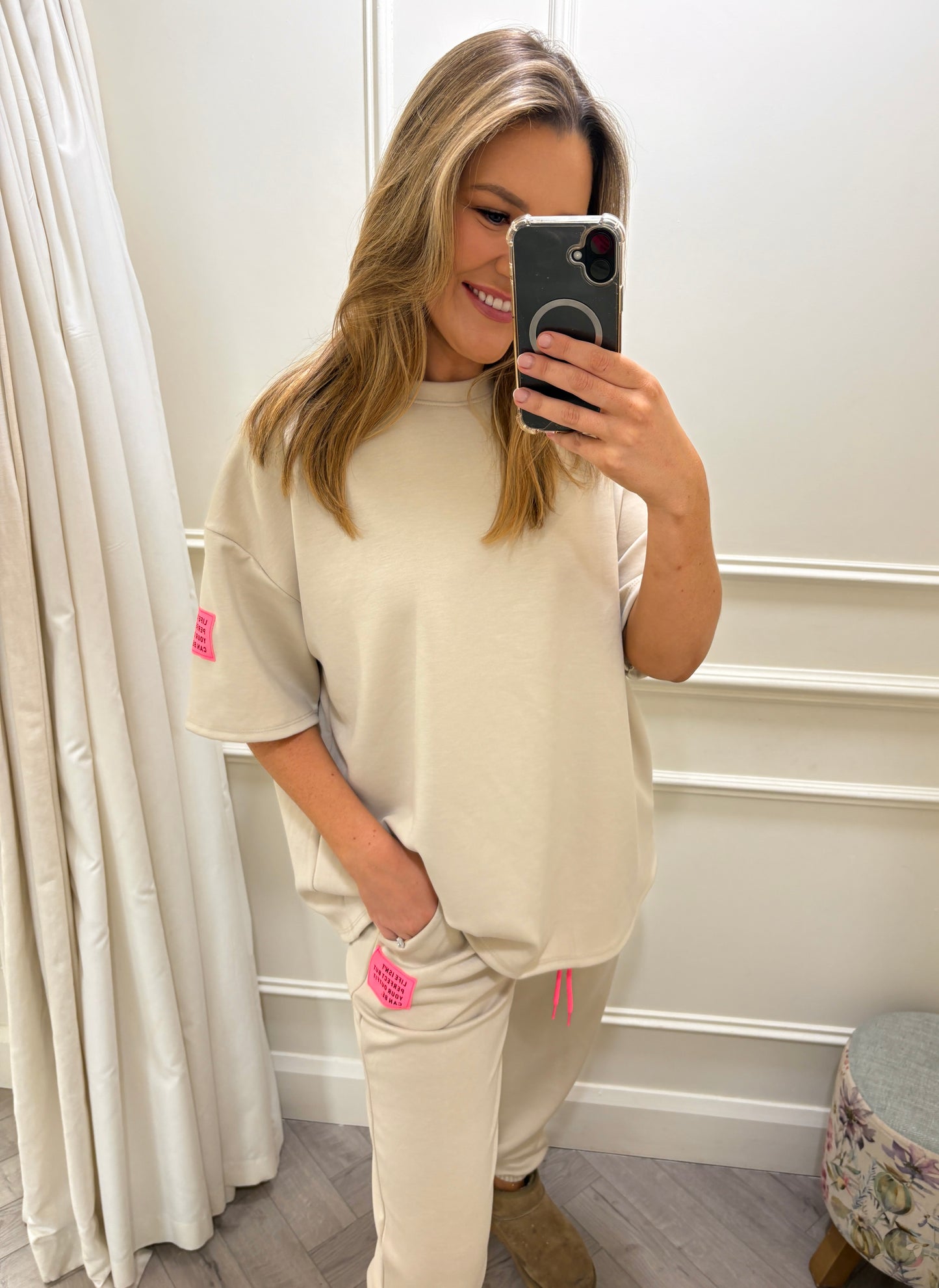 Haylie Tracksuit Beige