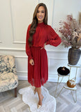 Valentina High Neck Rust