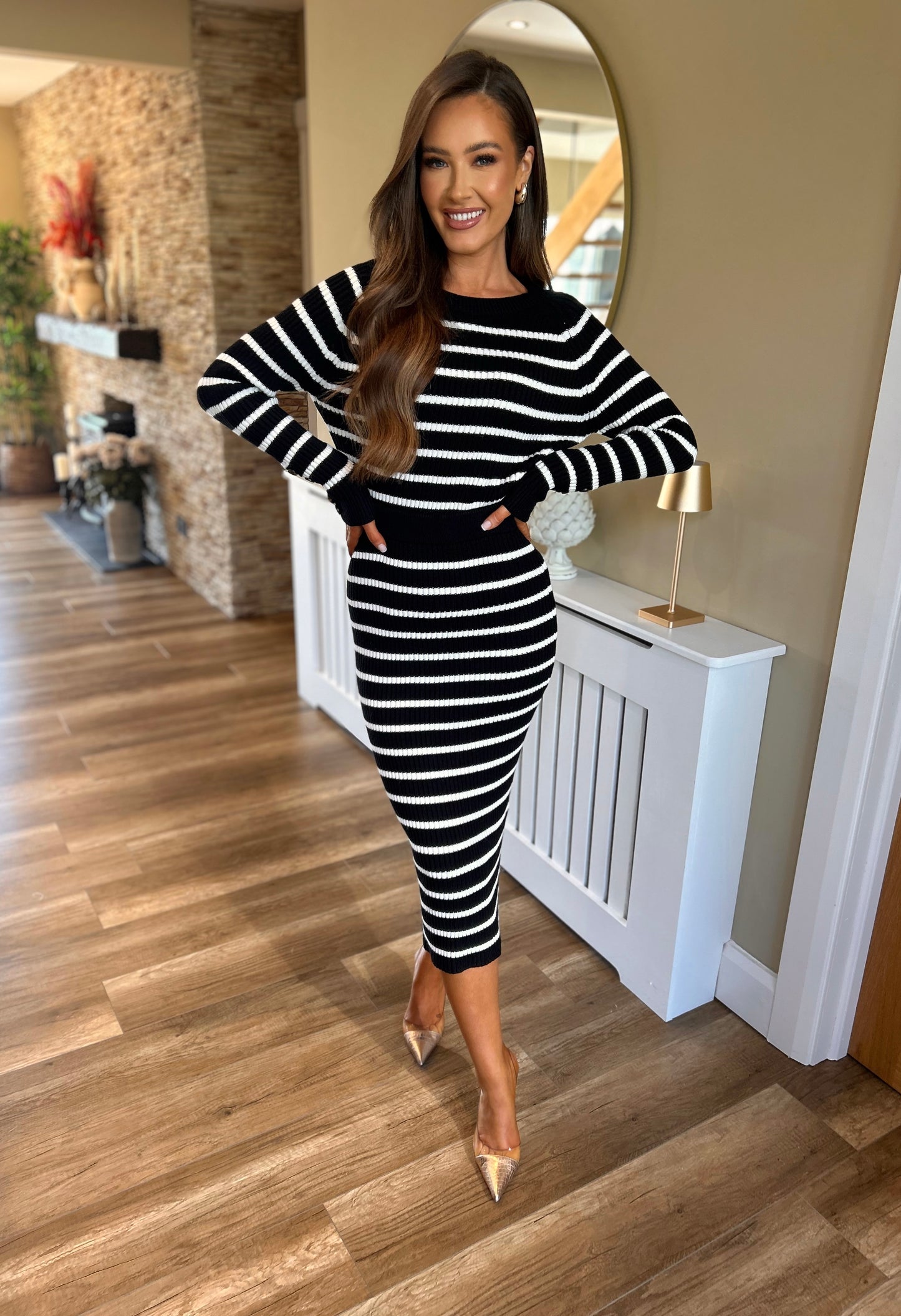 Cleo Two Piece Black