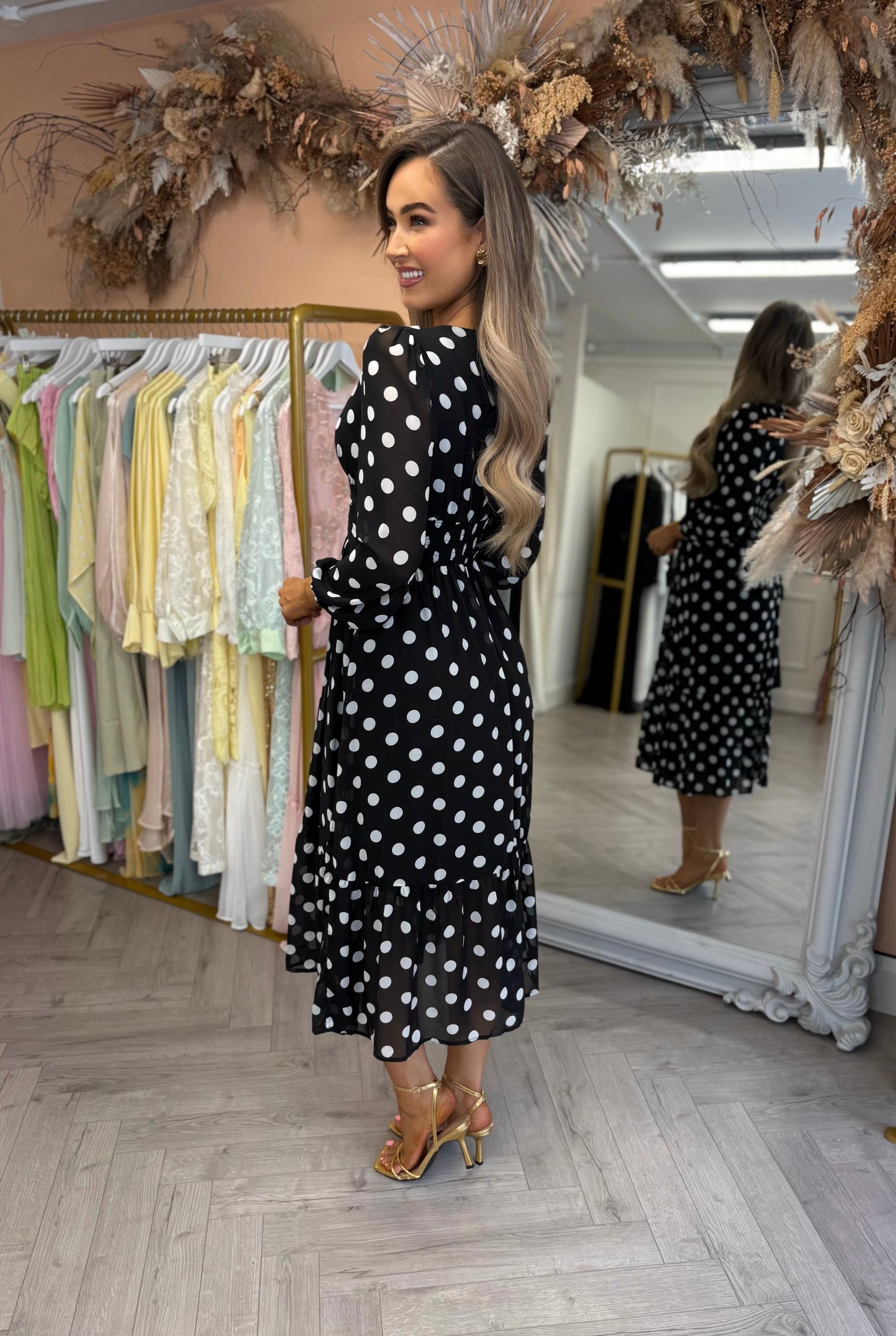 Starling Polka Dot Dress