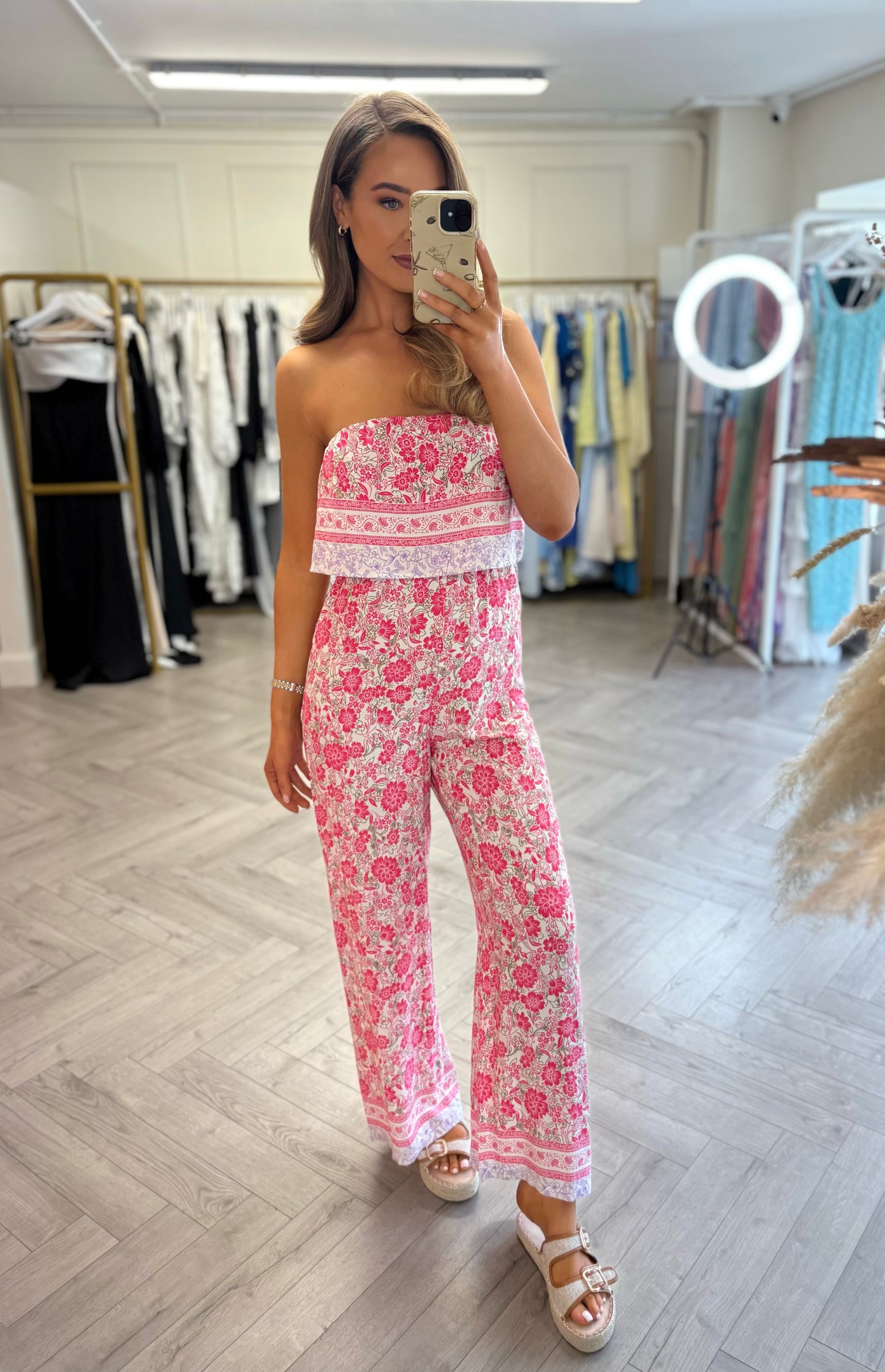 Bloom Jumpsuit Pink