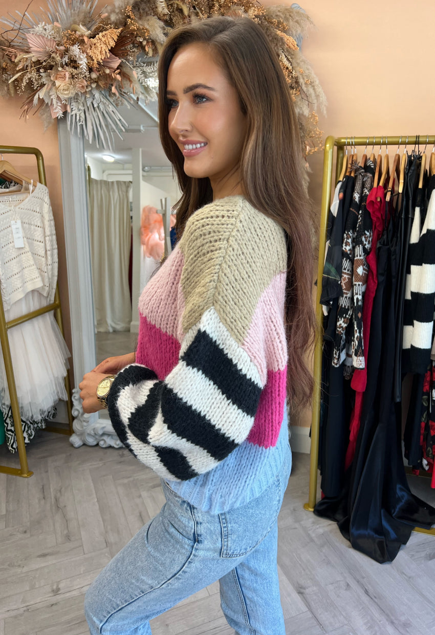 Doris Chunky Knit Camel