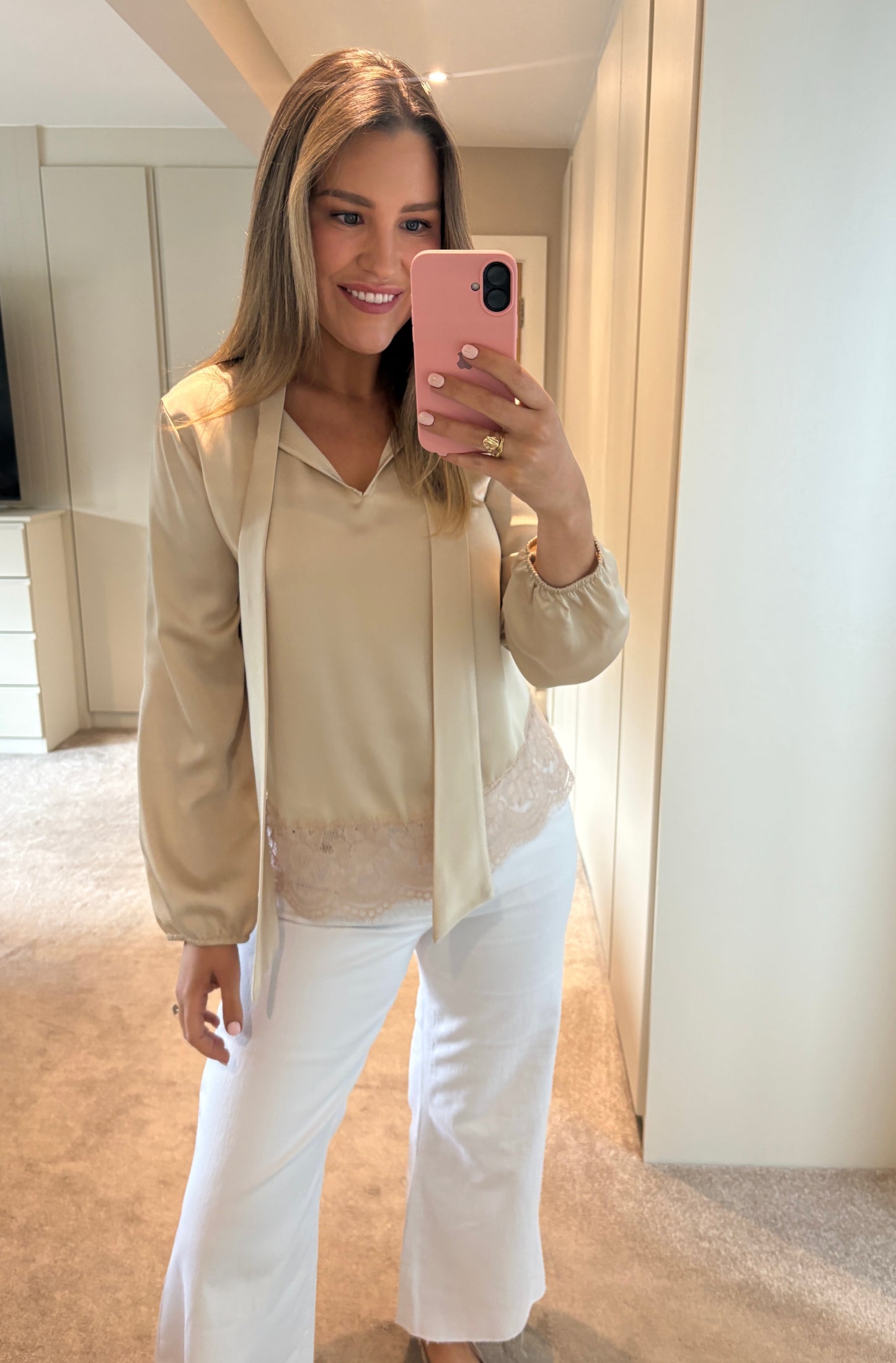 Donna Top Champagne