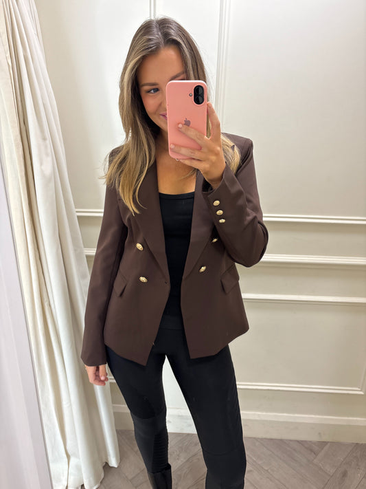 Craoi Blazer Brown