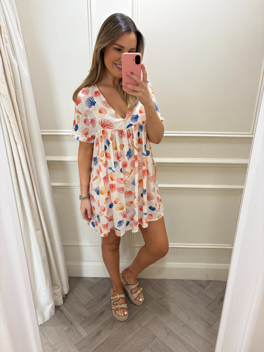 Clara Playsuit Orange