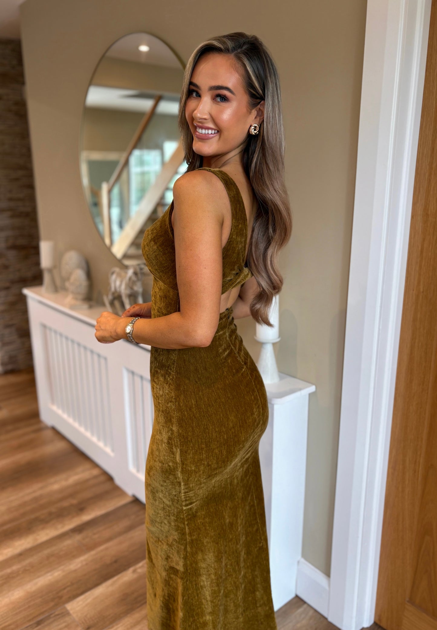 Somina Dress Olive