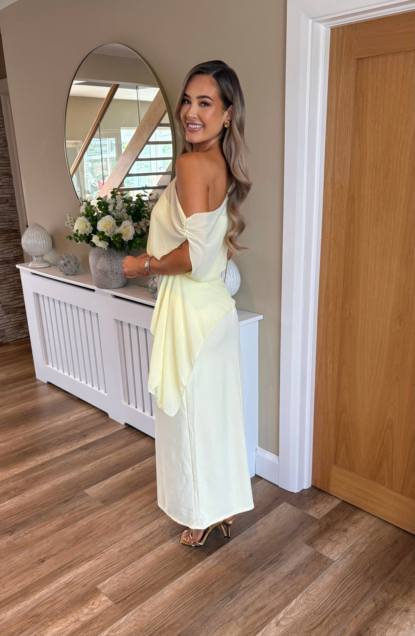 Alejandra Dress Lemon