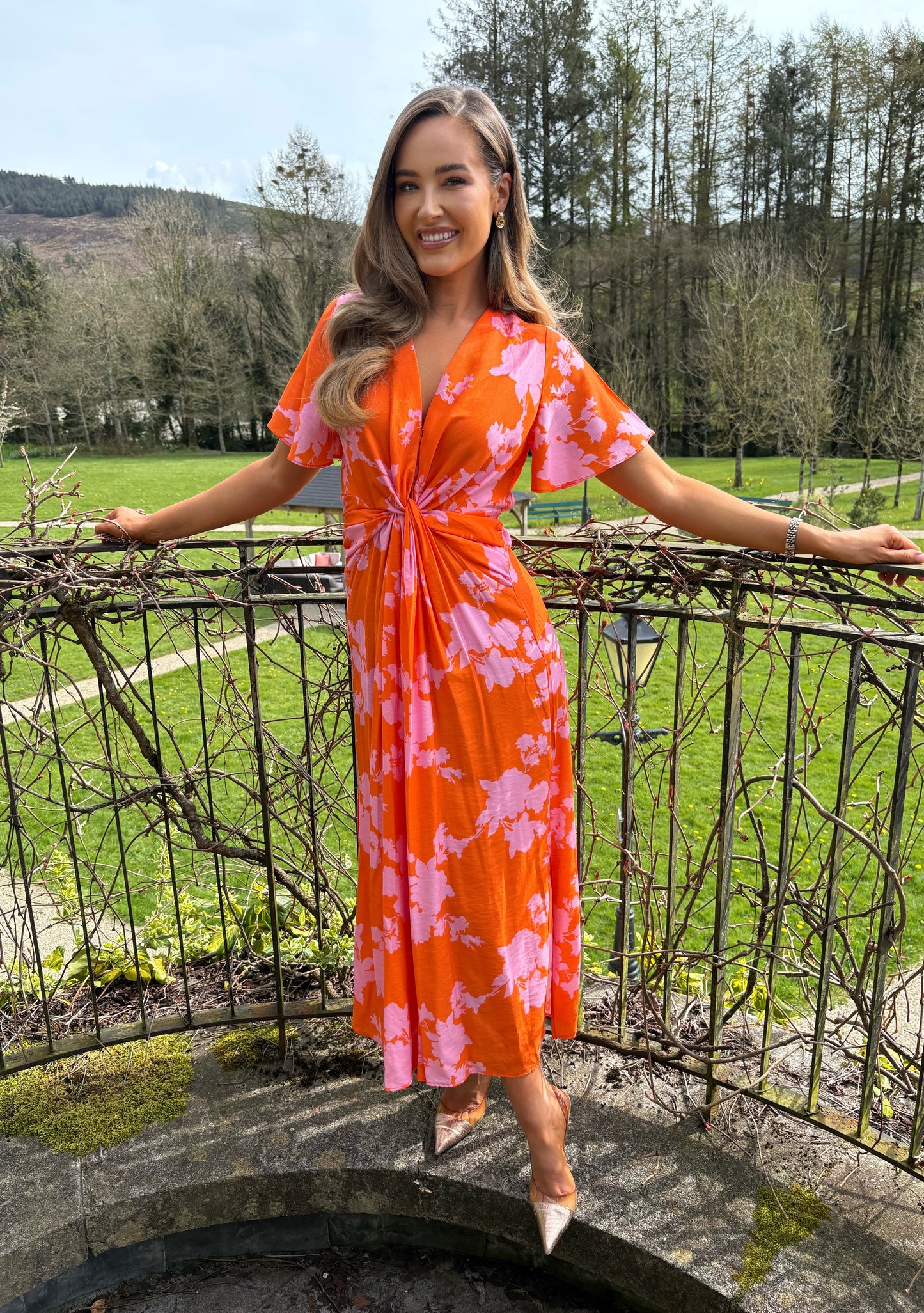 Sienna Dress Orange