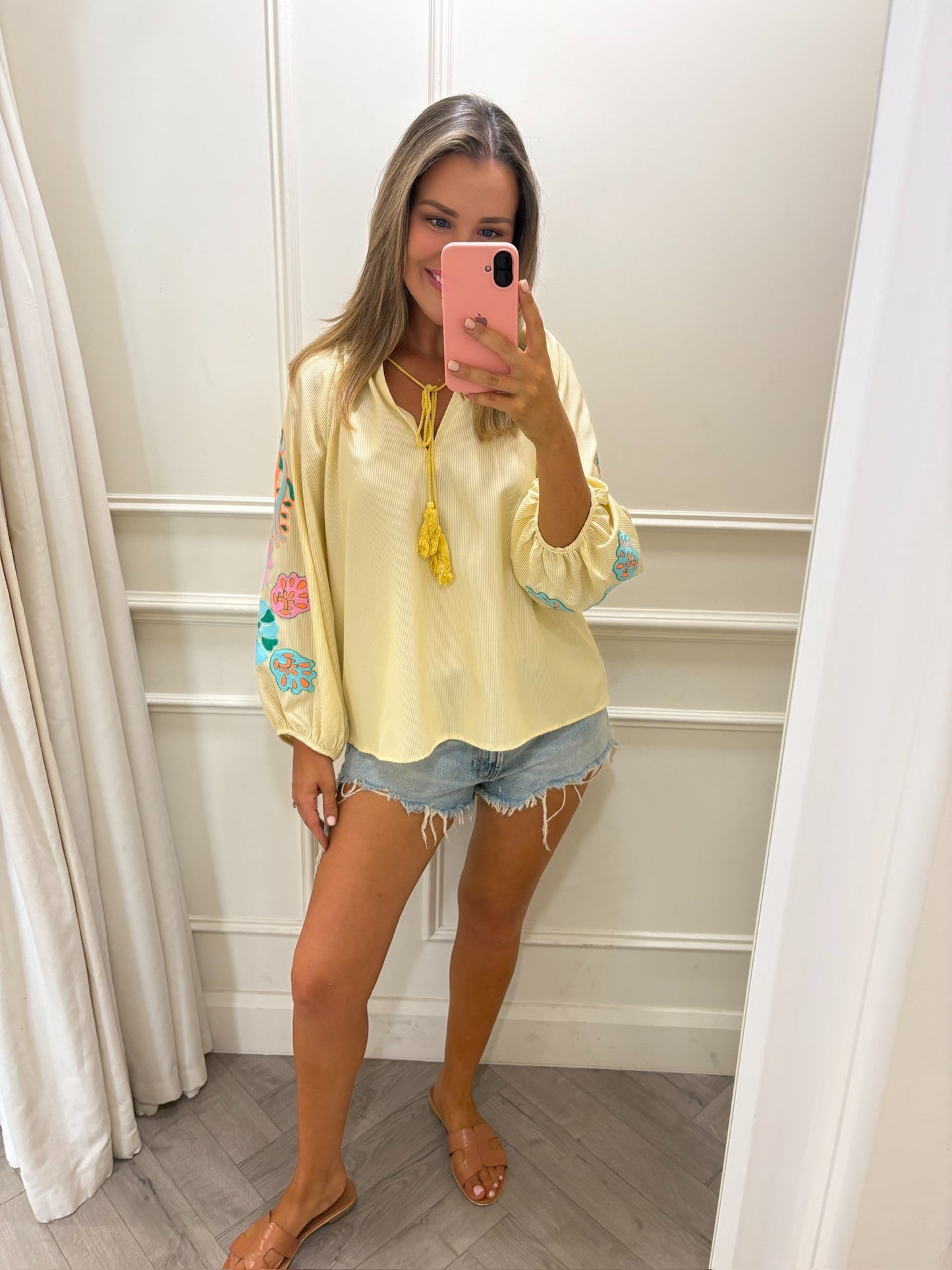 Yasmin Top Yellow