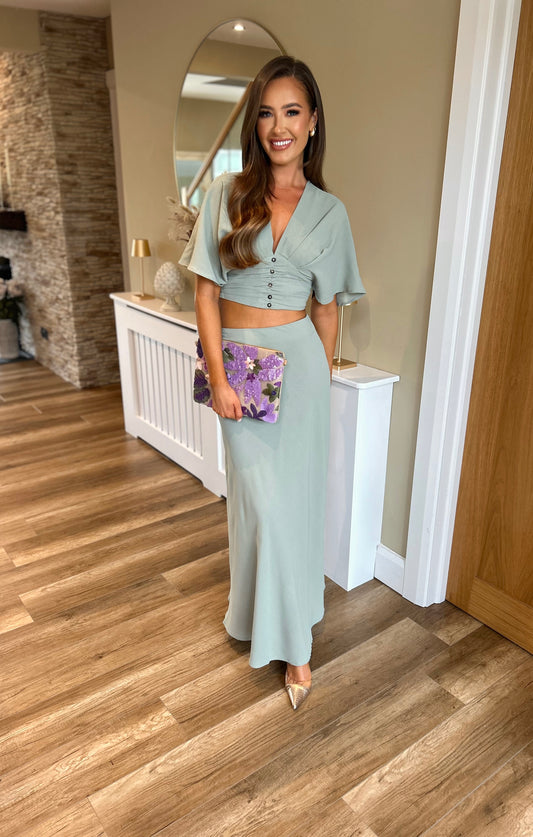 Kiara Two-Piece Sage Green