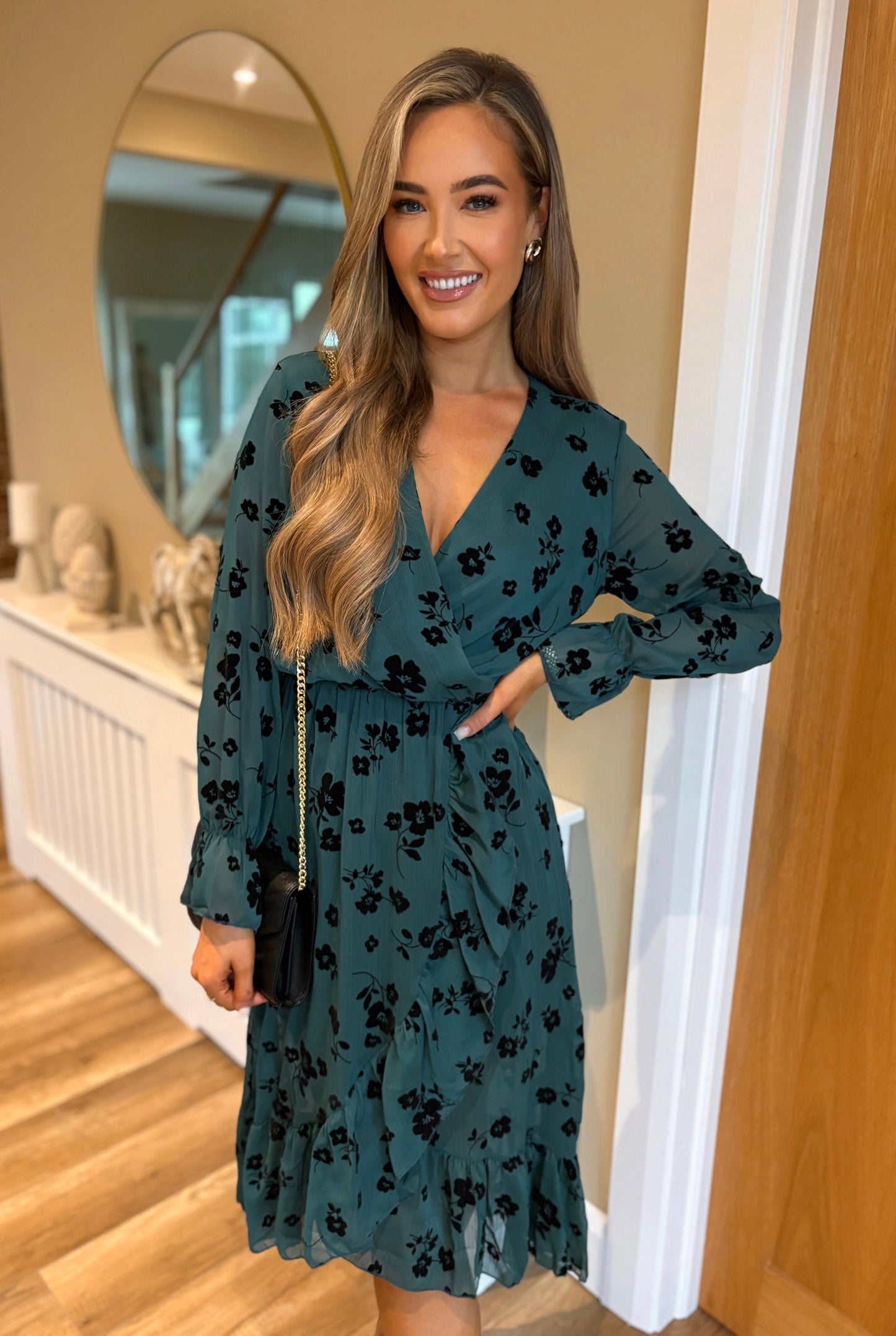 Gracie Dress Green