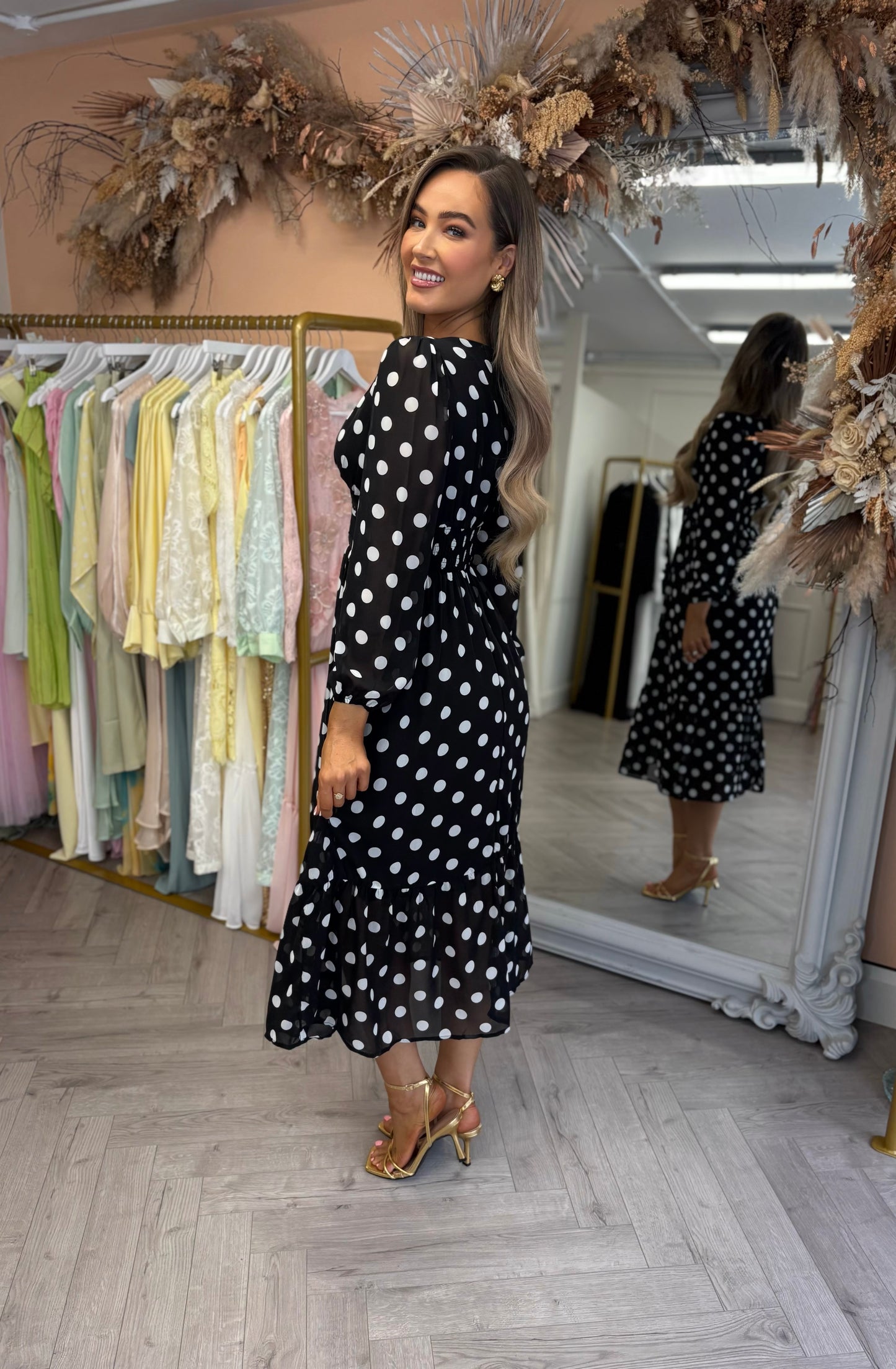 Starling Polka Dot Dress