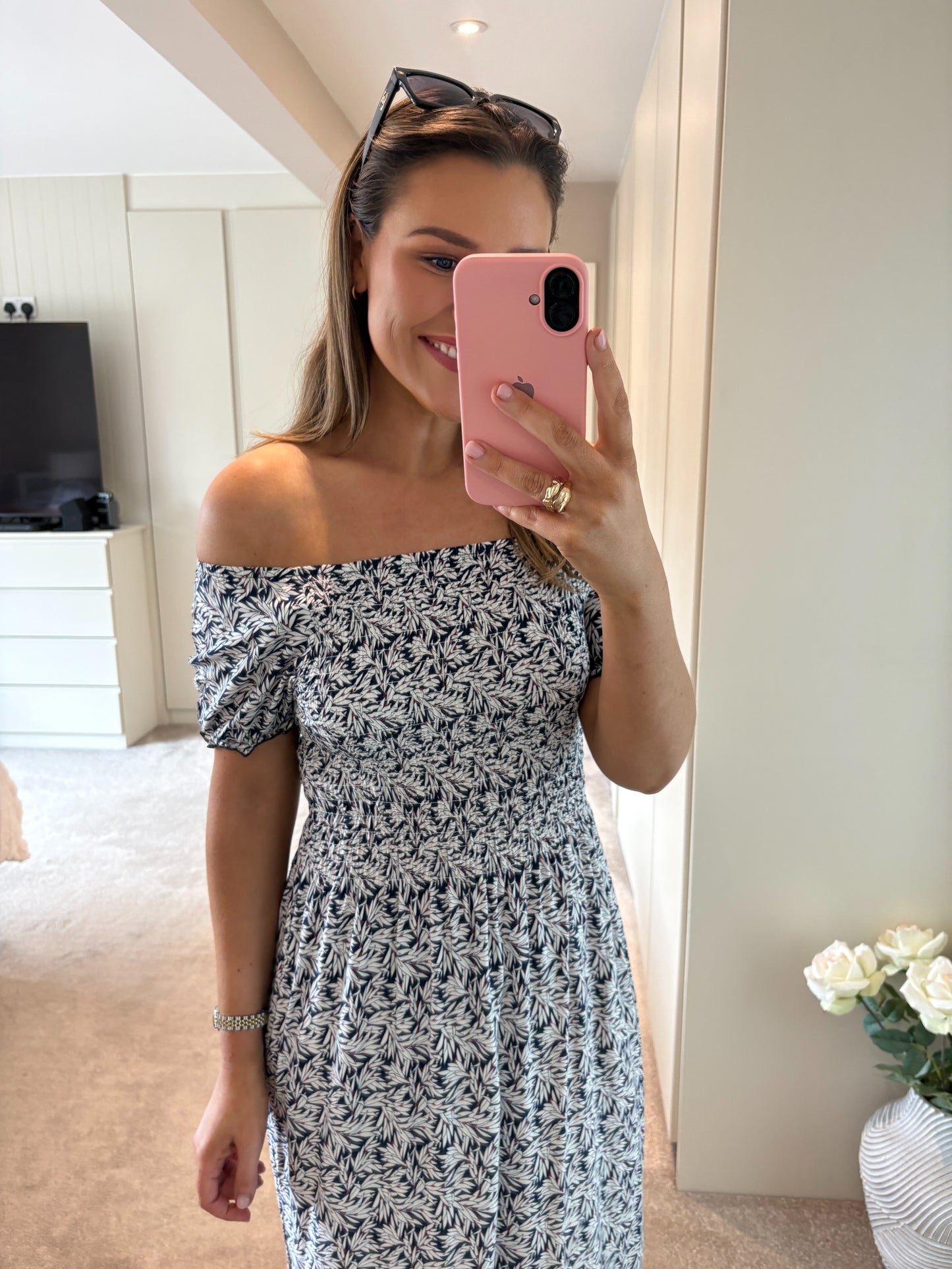 Clerana Dress Navy