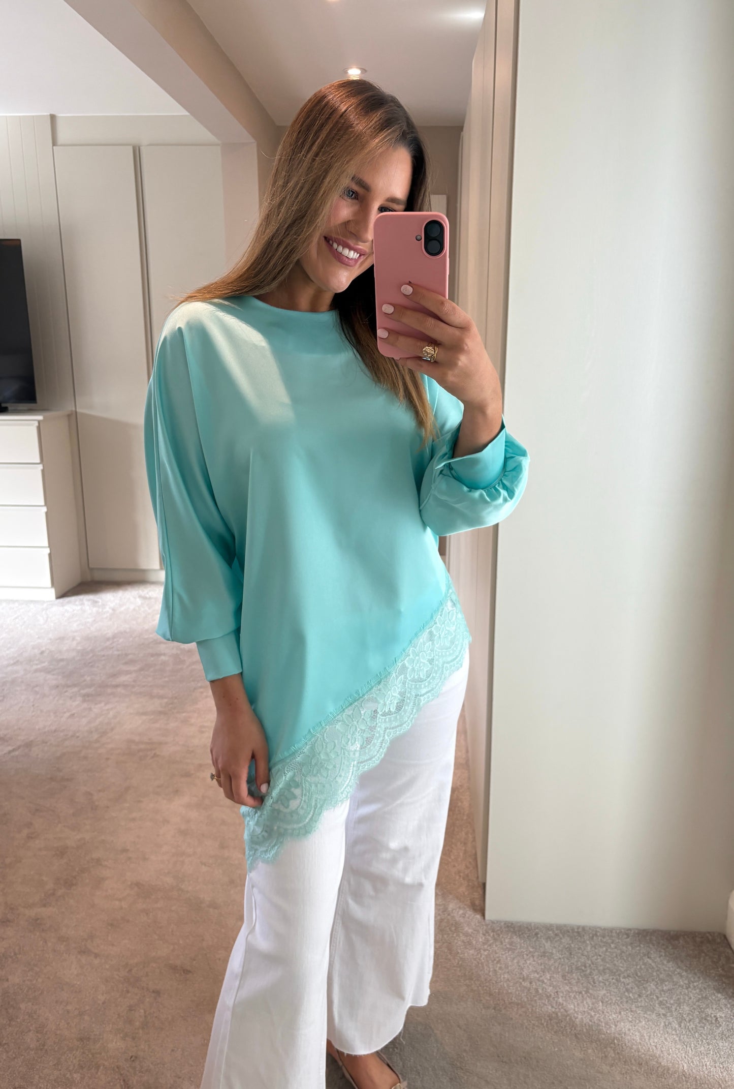 Charli Top Turquoise