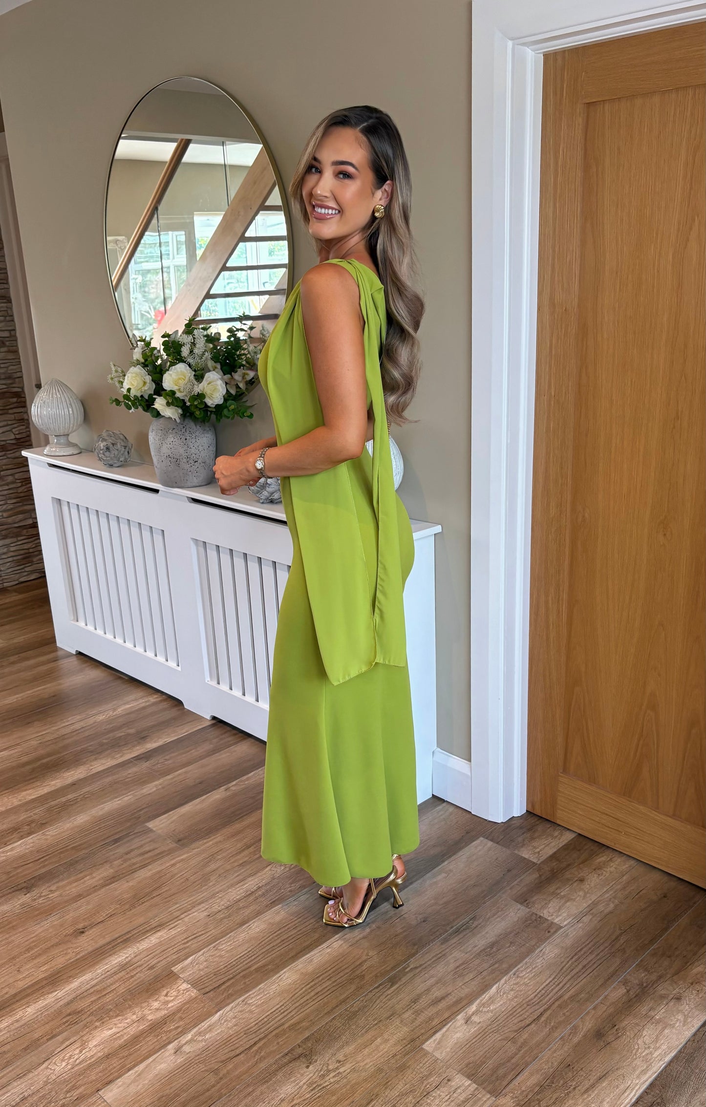 Penny Dress Green