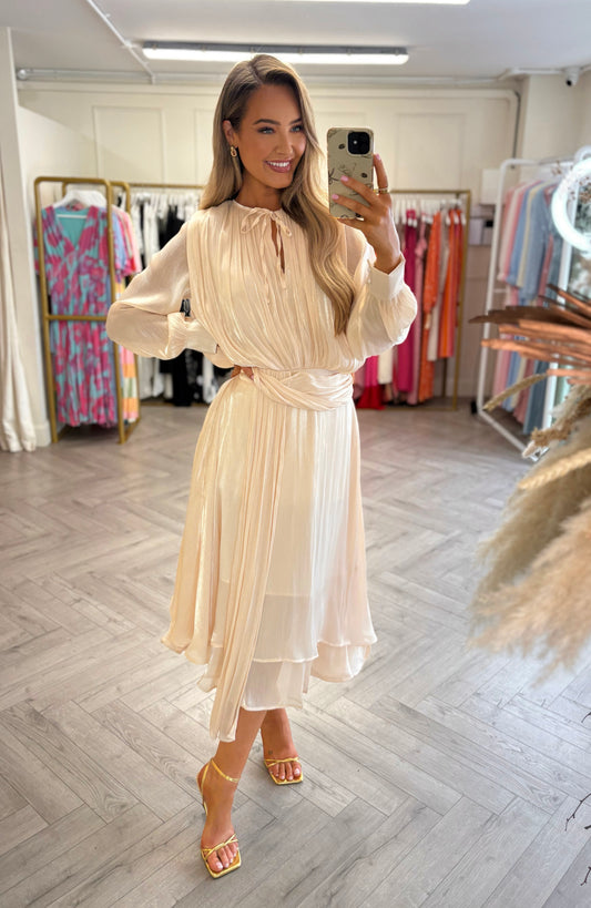 Willow Dress Beige