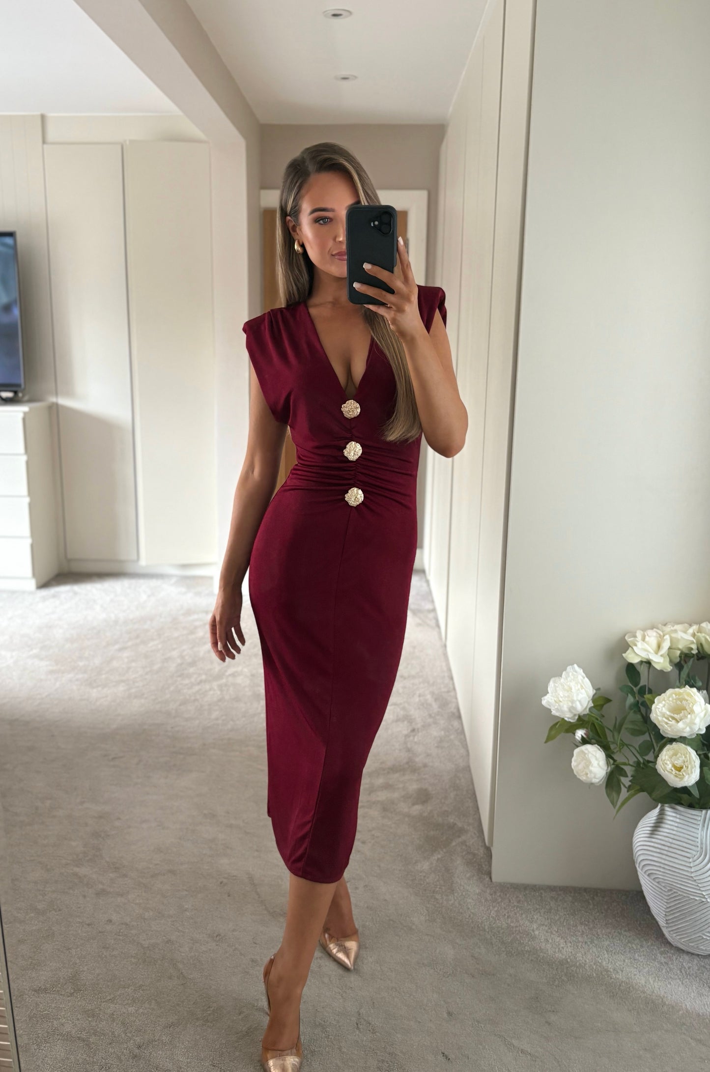 Harlyn Dress Red