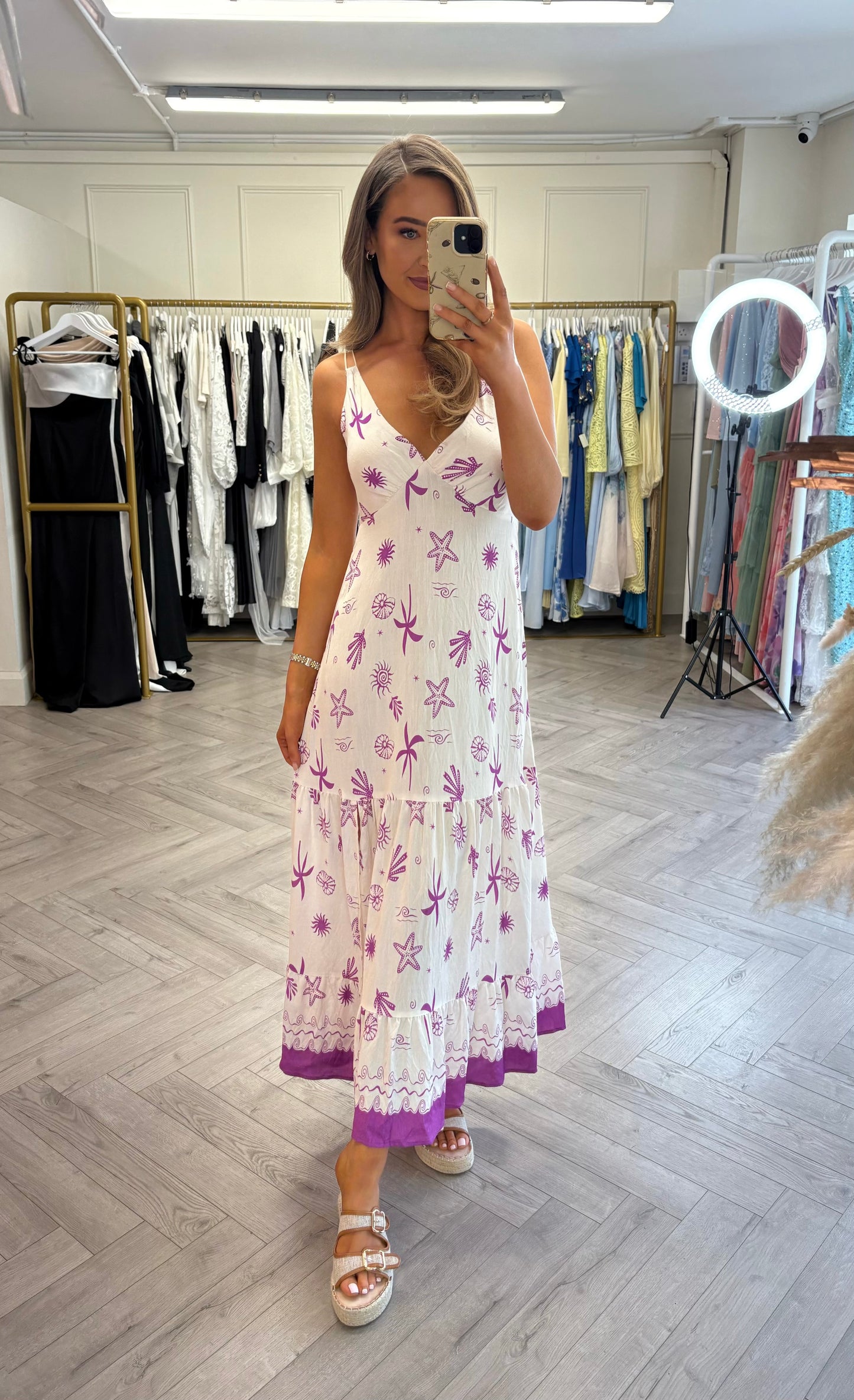 Lilly Dress Purple