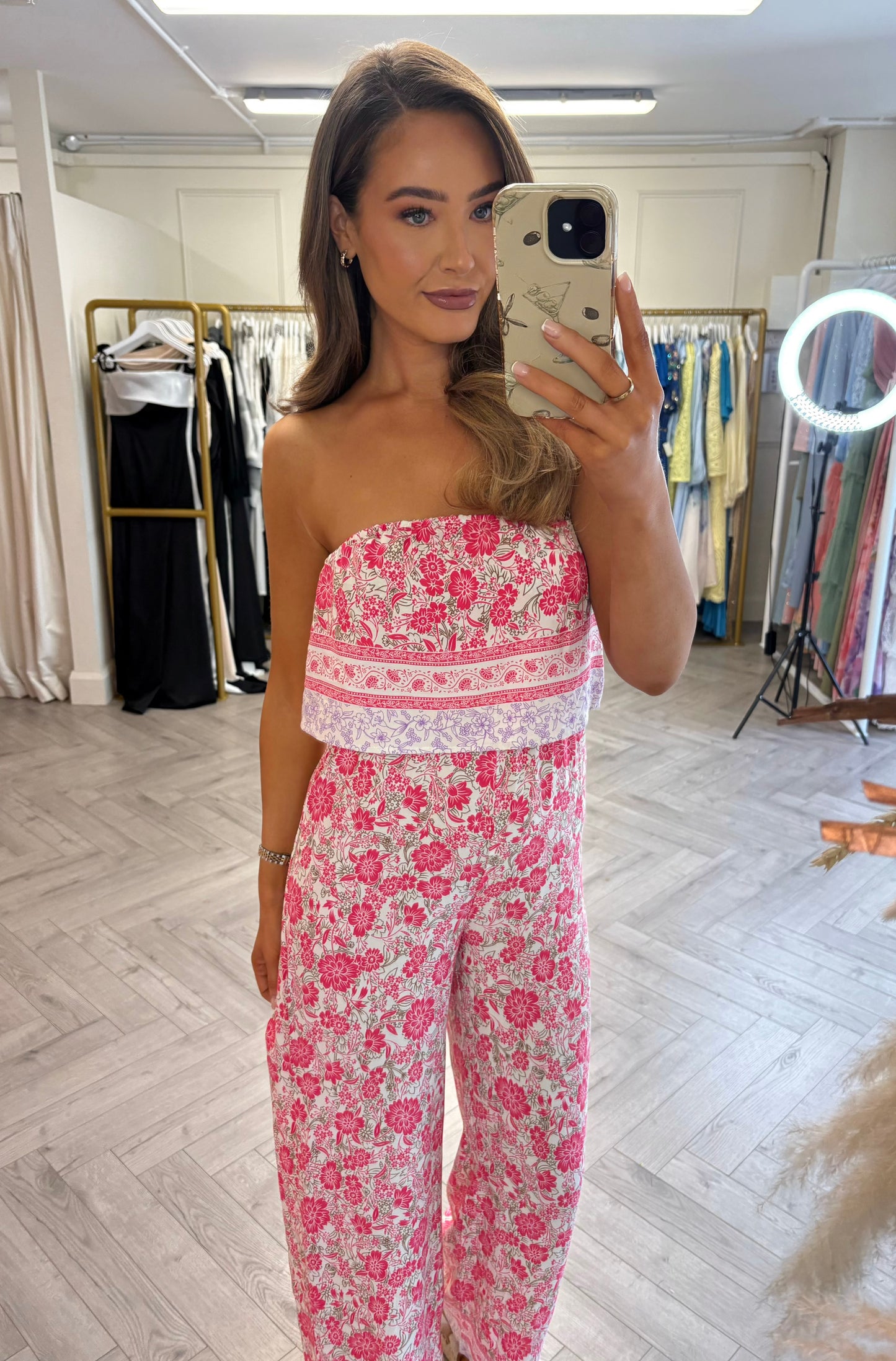 Bloom Jumpsuit Pink