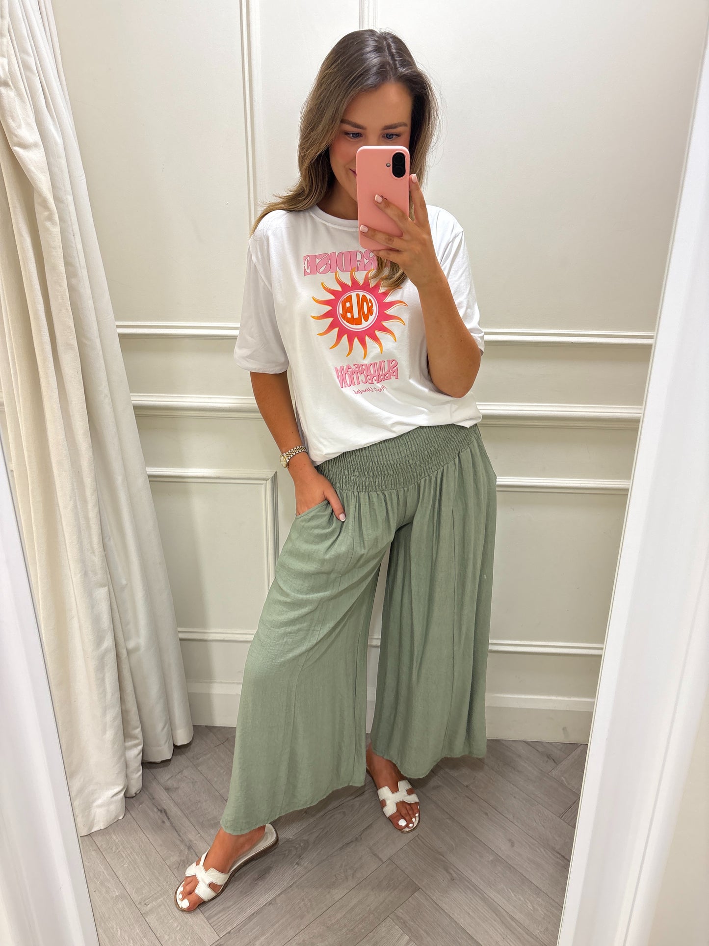 Donna Trousers Khaki