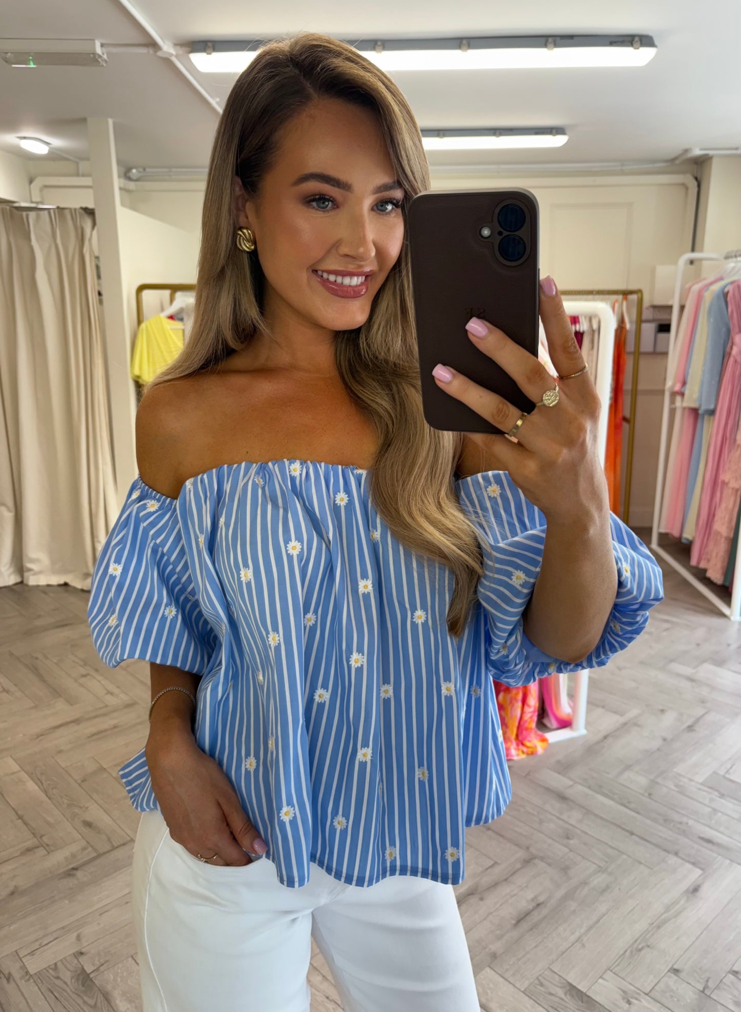 Daisy Top Blue