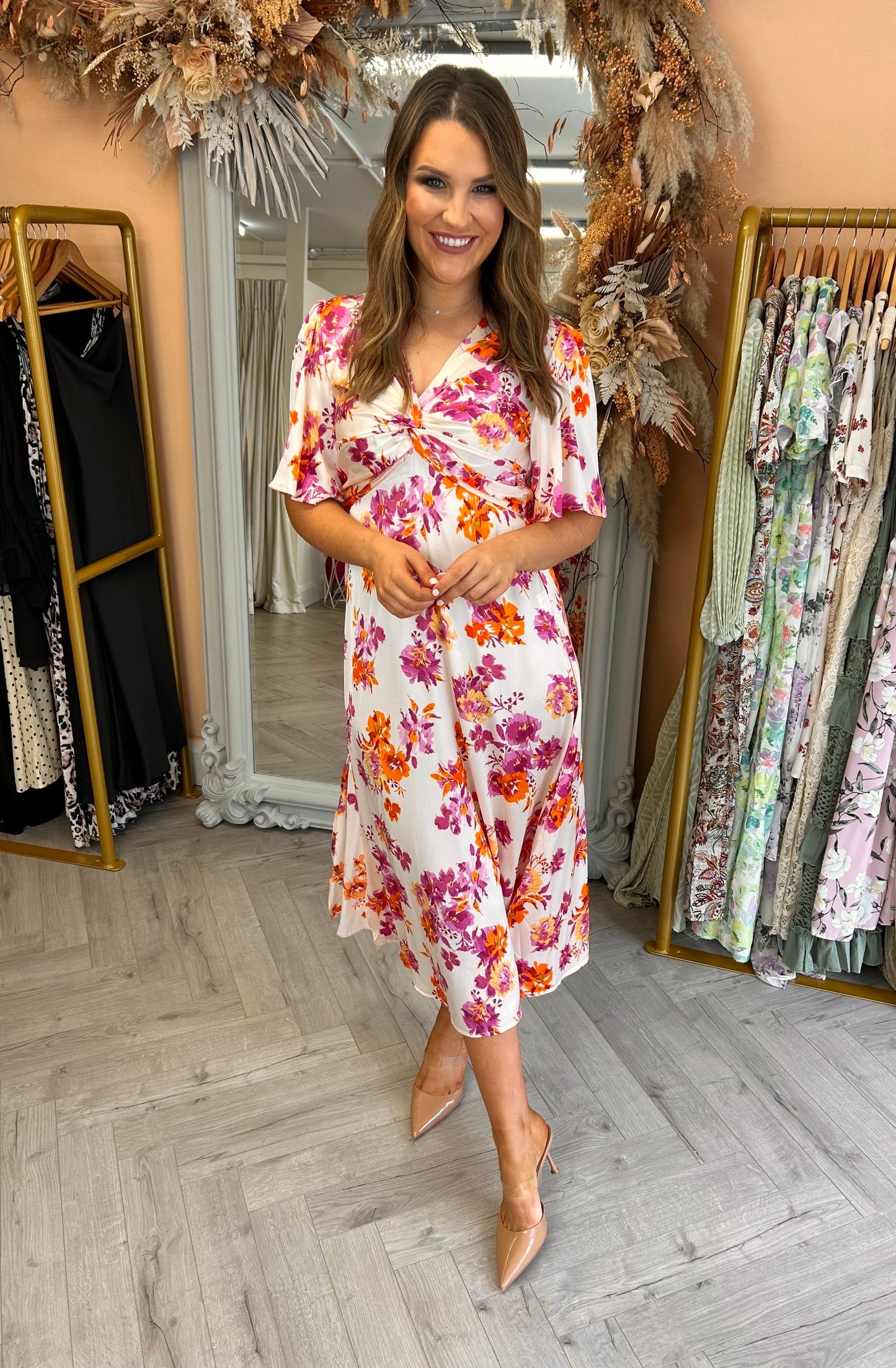 Cora Floral Dress