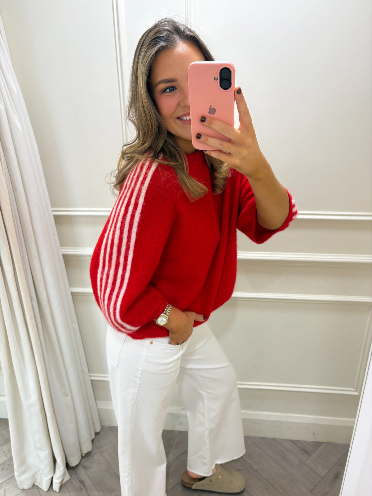 Gina Knit Red