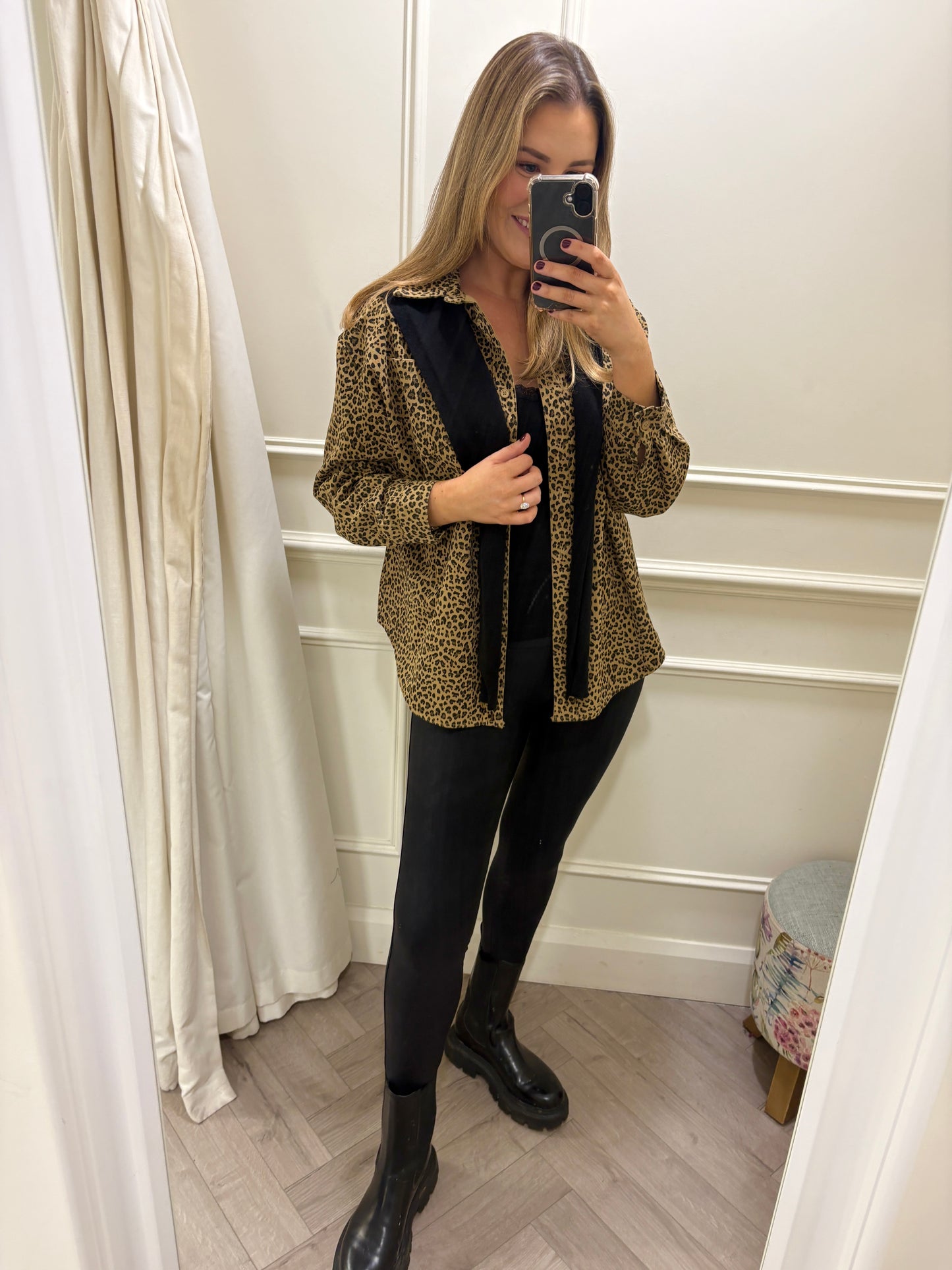 Marisa Shirt Leopard Print