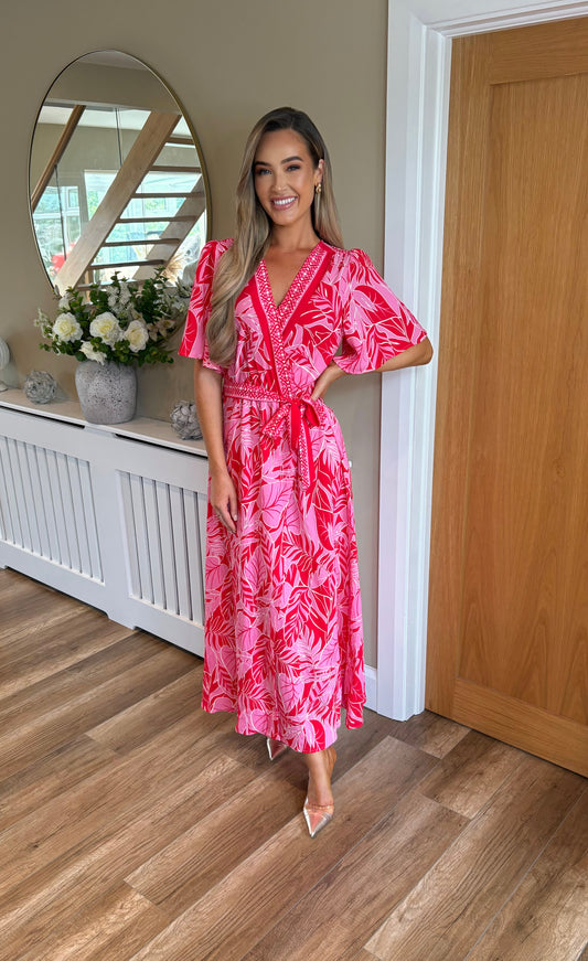 Cianna Dress Red