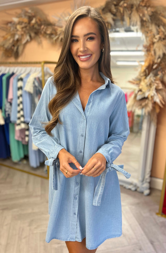 Leah Denim Dress