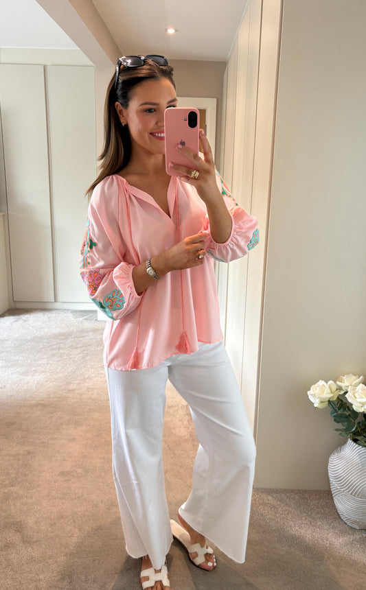 Sadie Top Pink