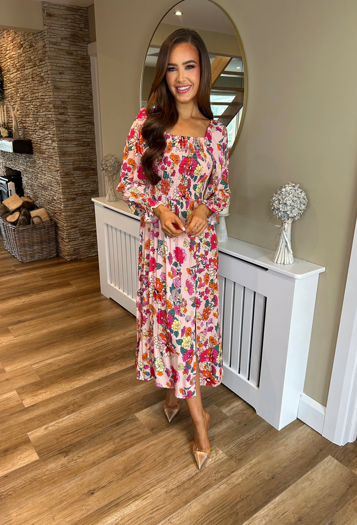 Polly Floral Dress