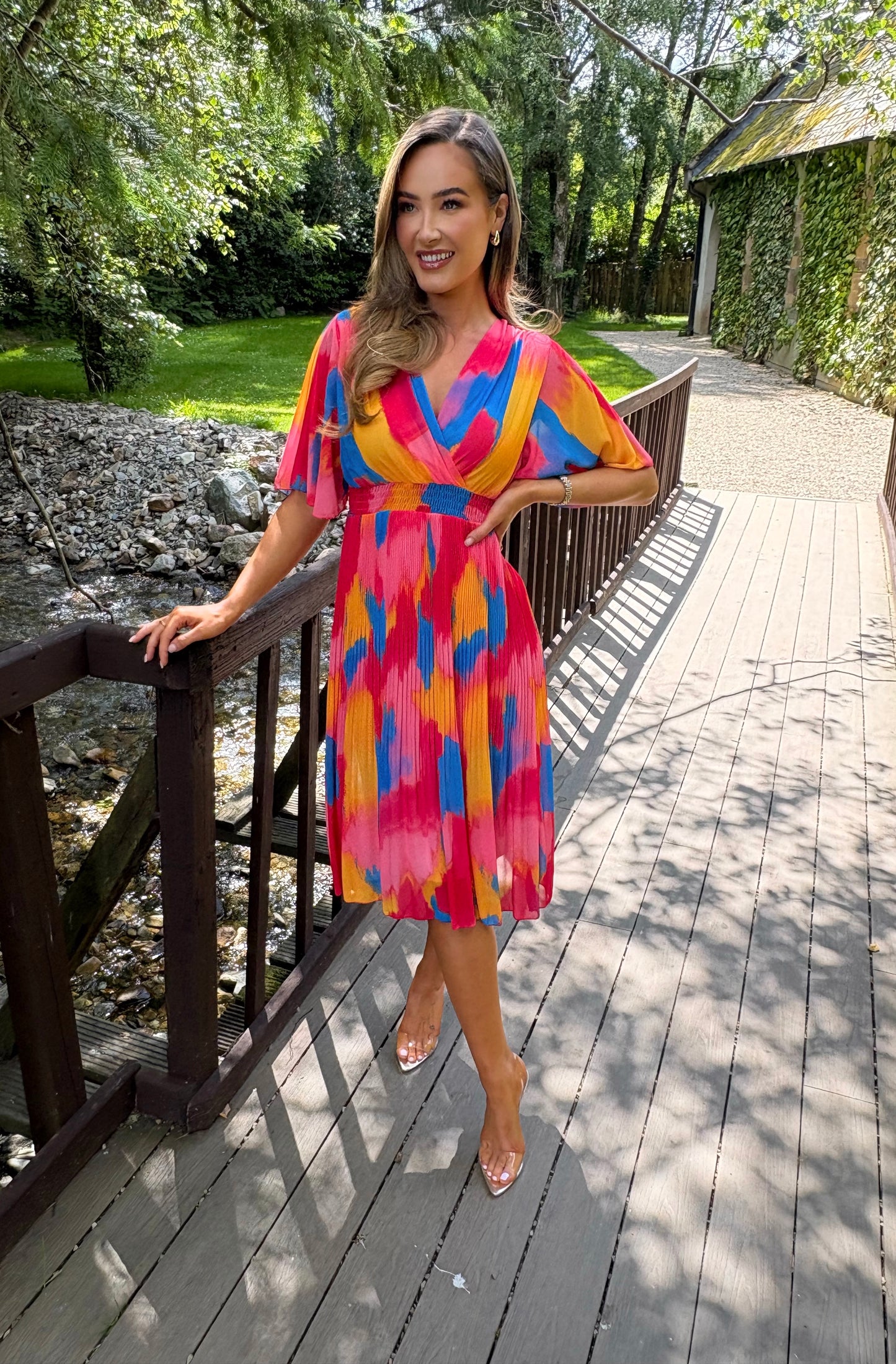 Mila Dress Red