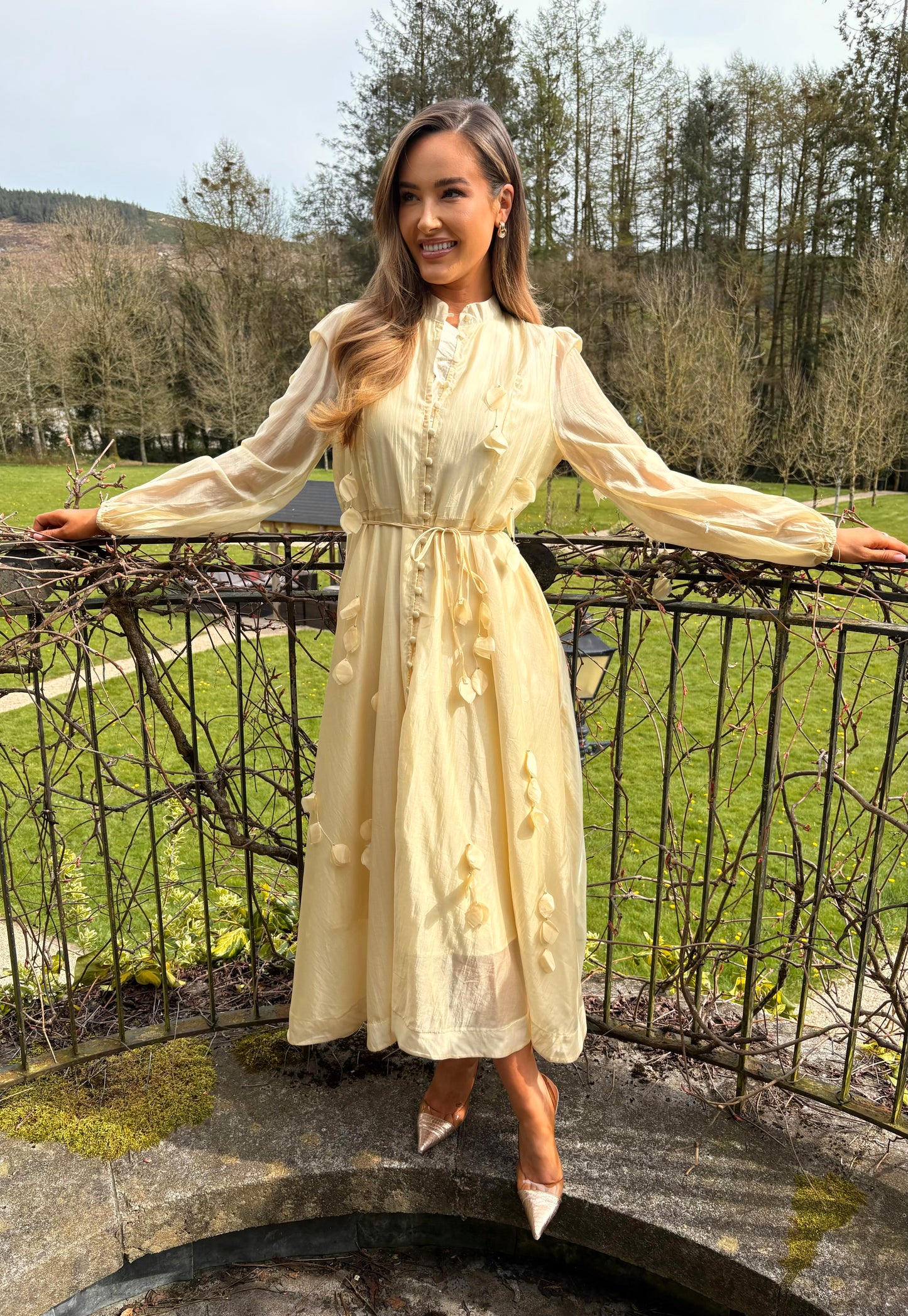Alyssa Dress Yellow