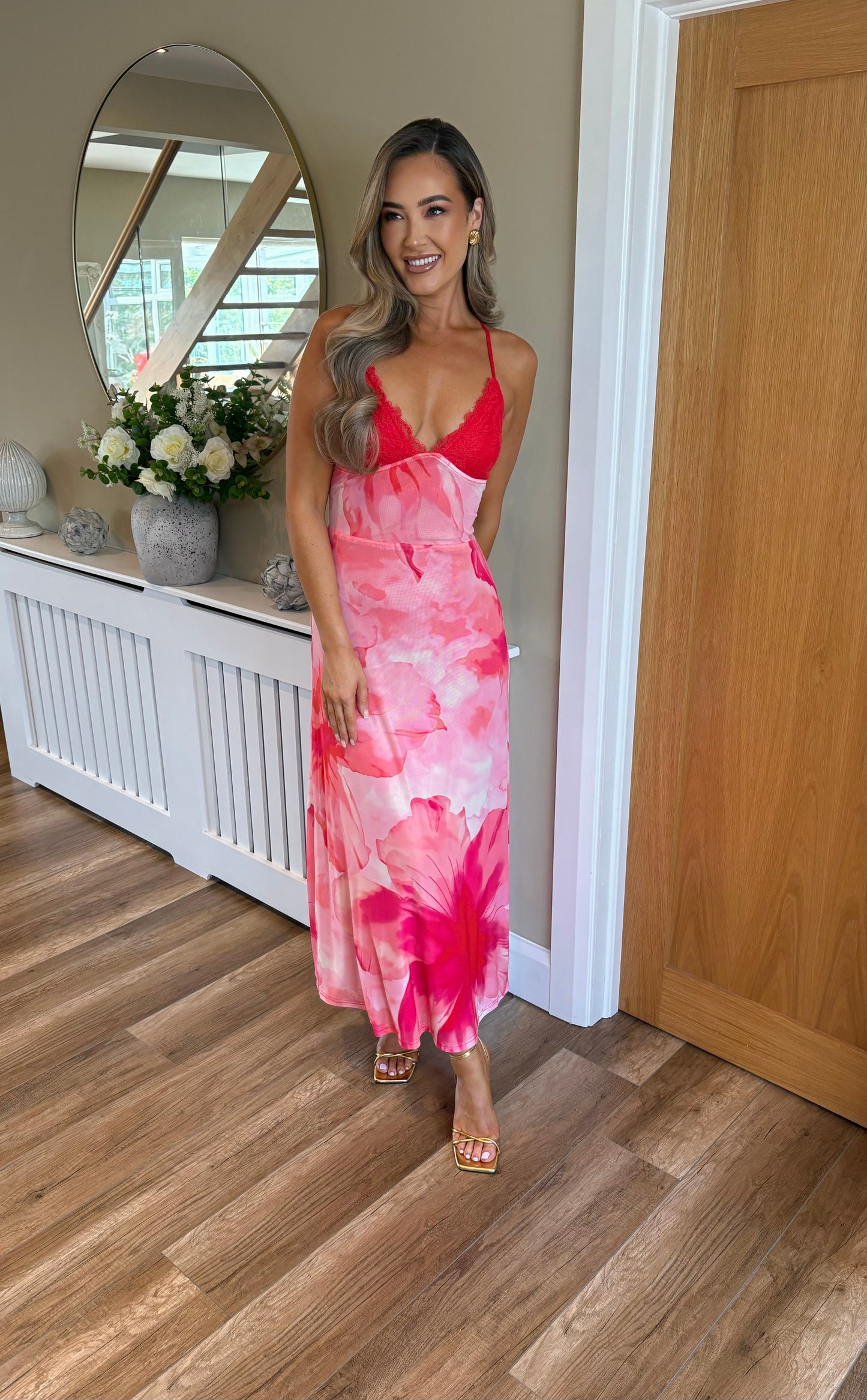 Jasmine Dress Red
