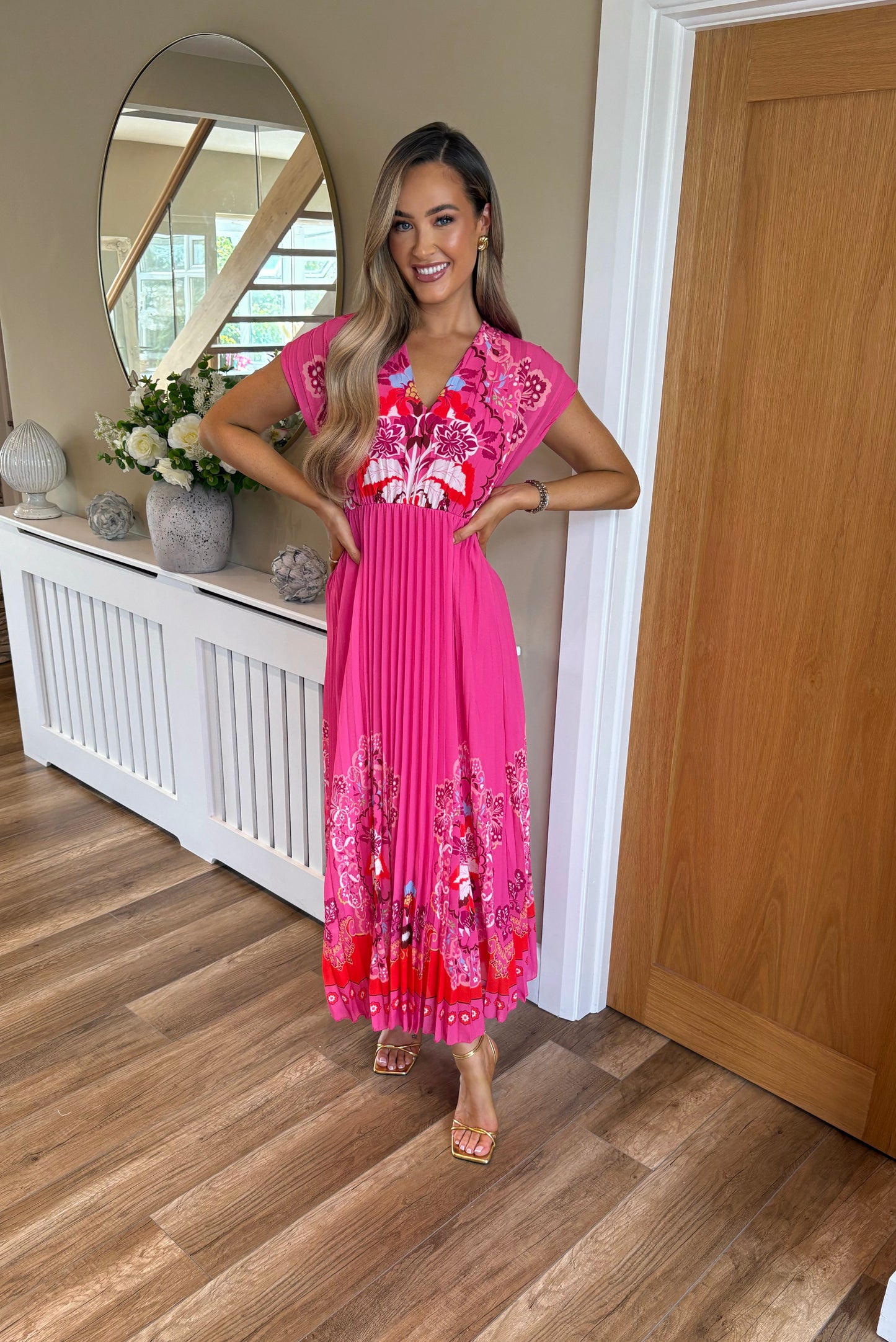 Remi Dress Fuchsia