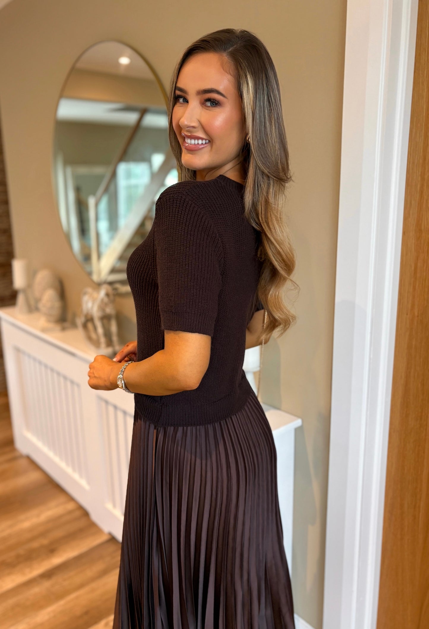 Apollo Dress Brown