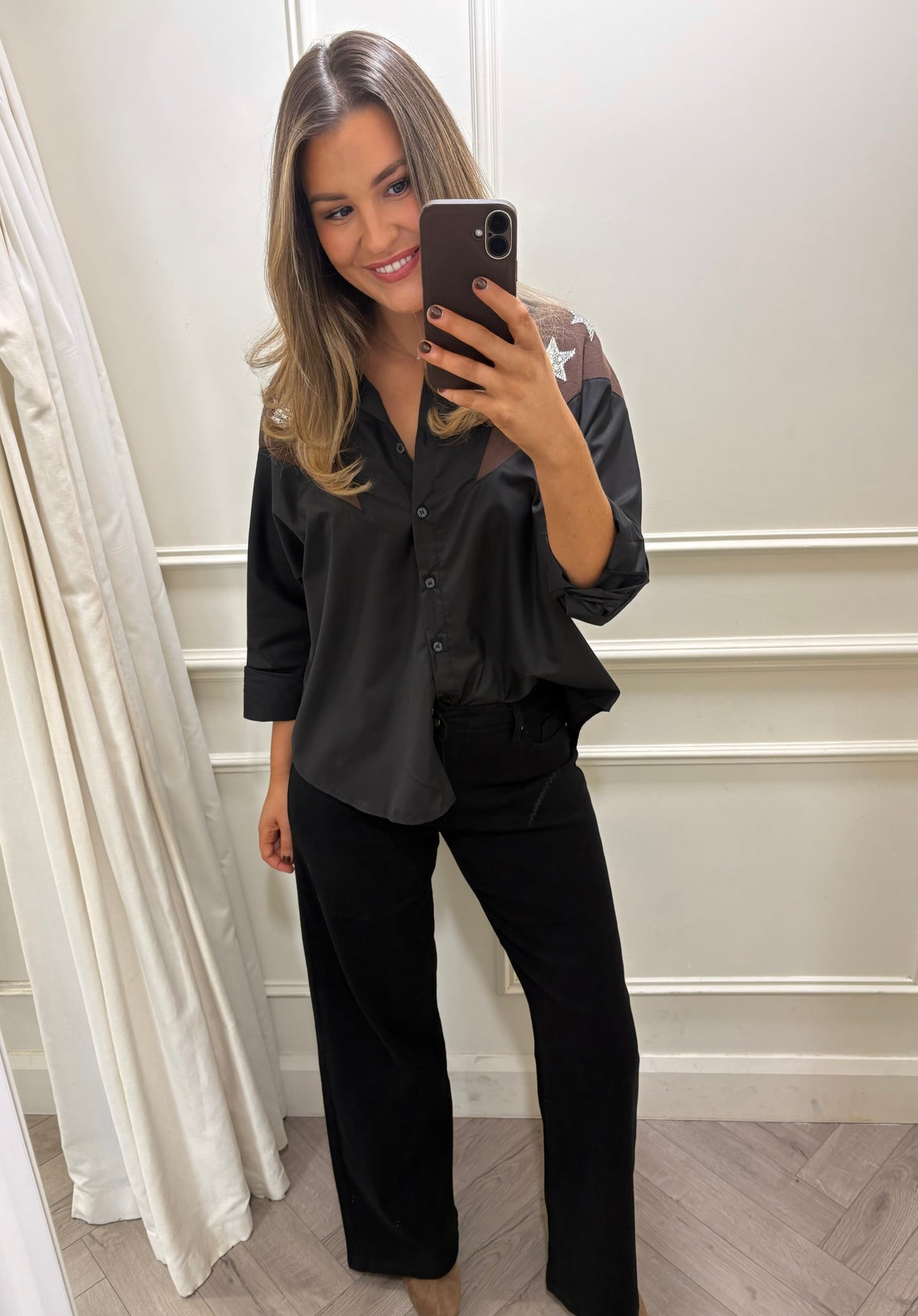Arabella Shirt Black