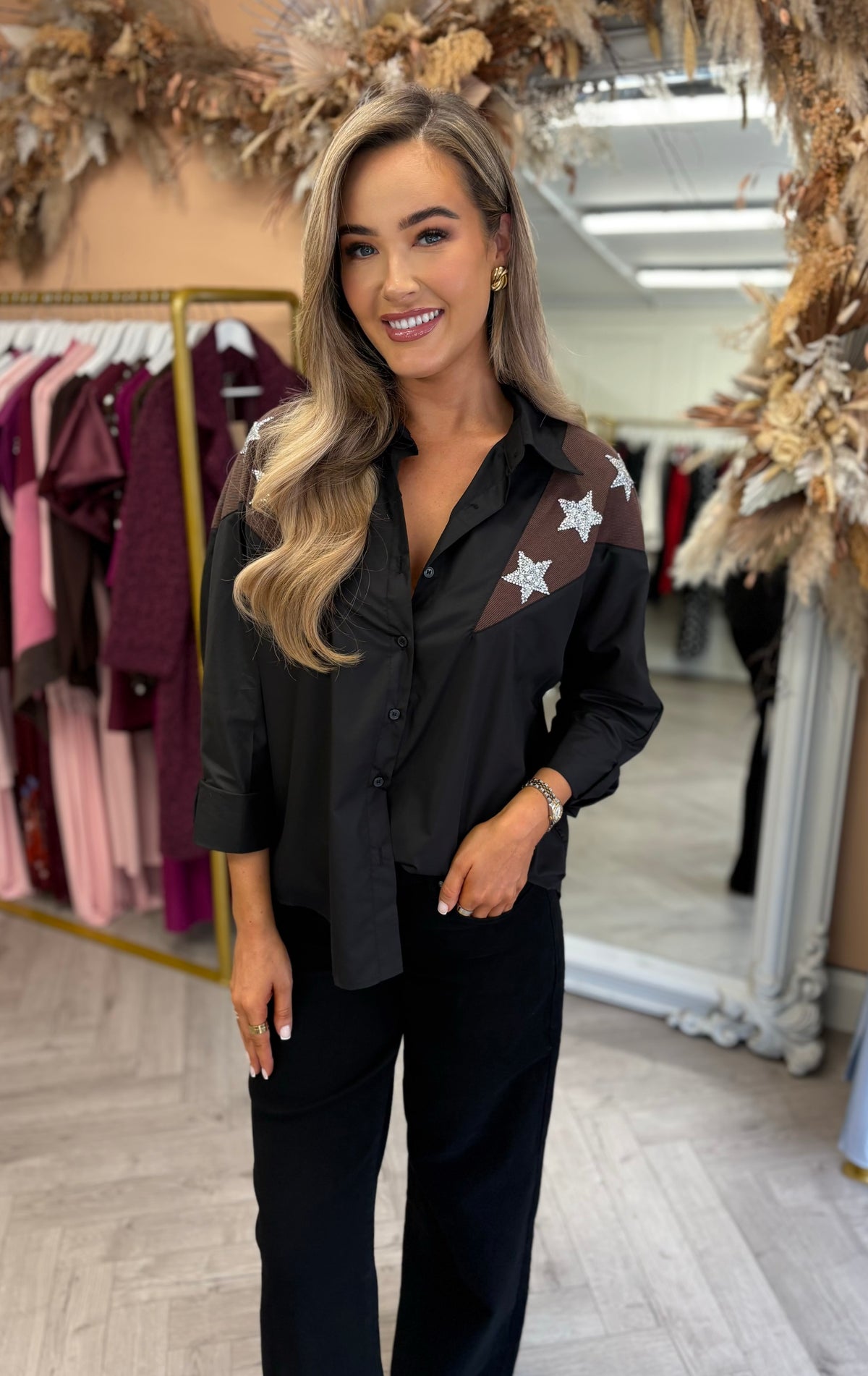 Arabella Shirt Black