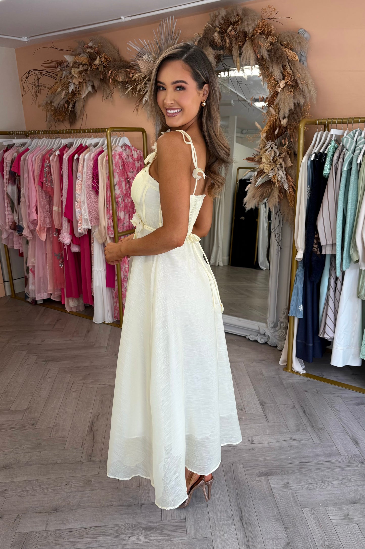 Georgie Dress Lemon