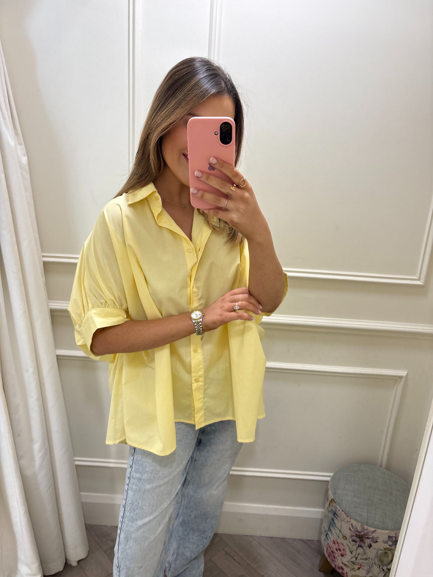 Delilah Shirt Lemon
