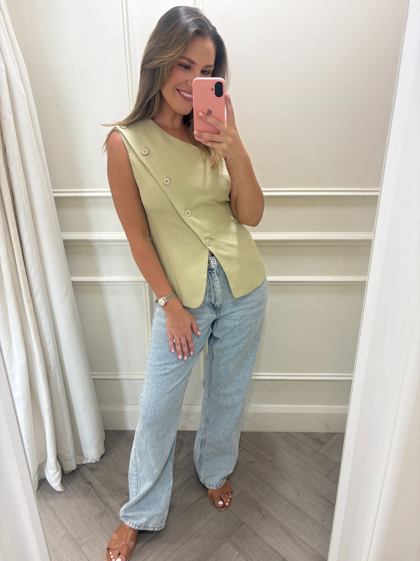 Leona Top Green