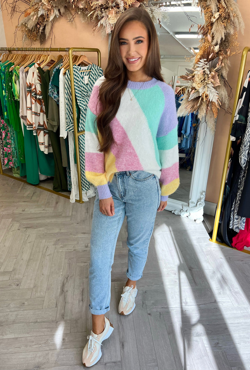 *Pre-Order* Dora Rainbow Knit Jumper